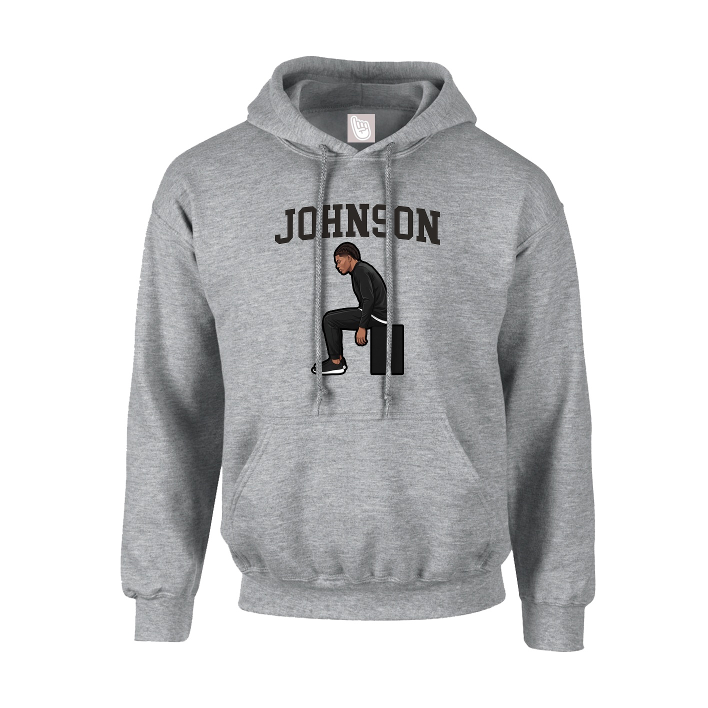 Hoodie — Shirsey in Grey