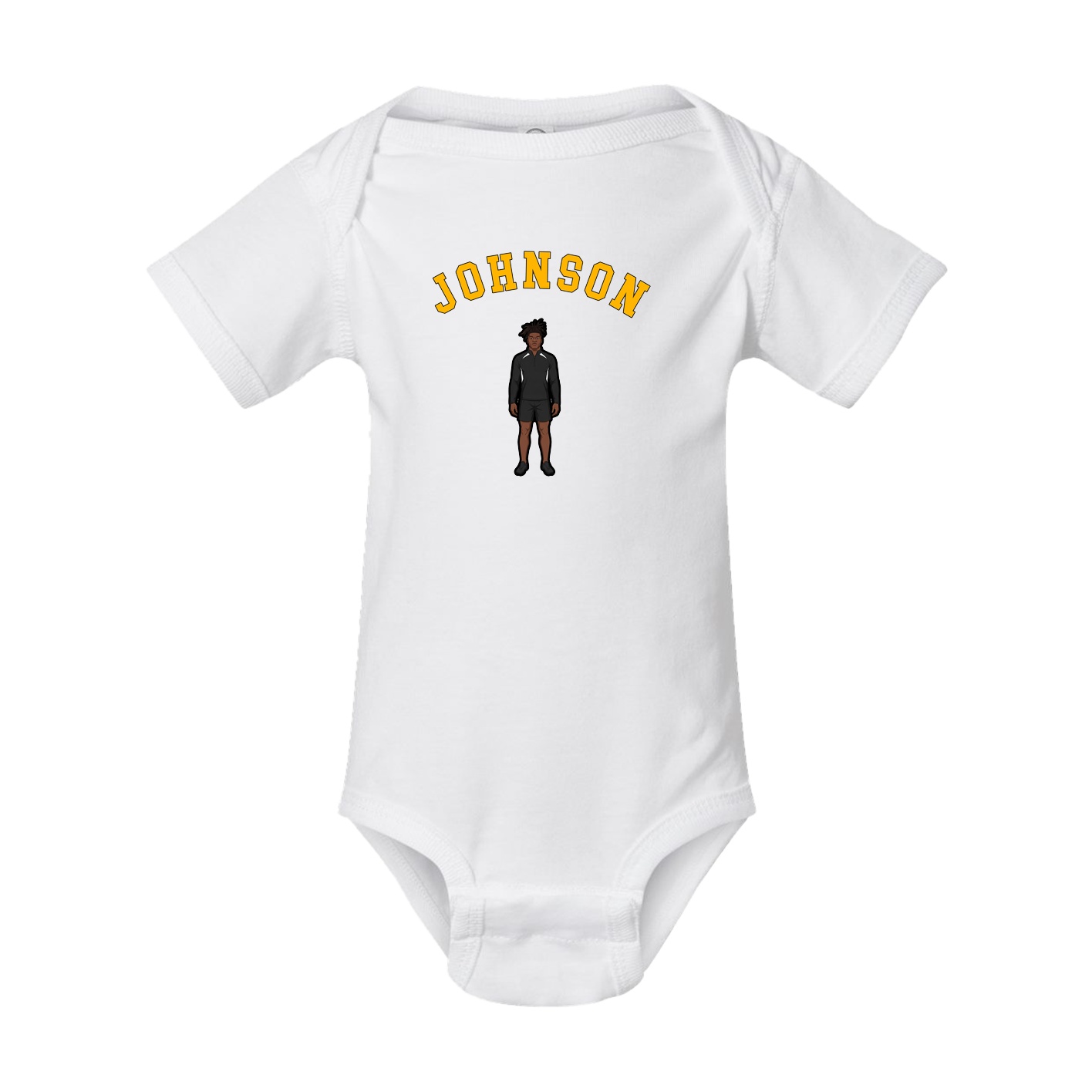 Baby Onesie — Shirsey Arch in White