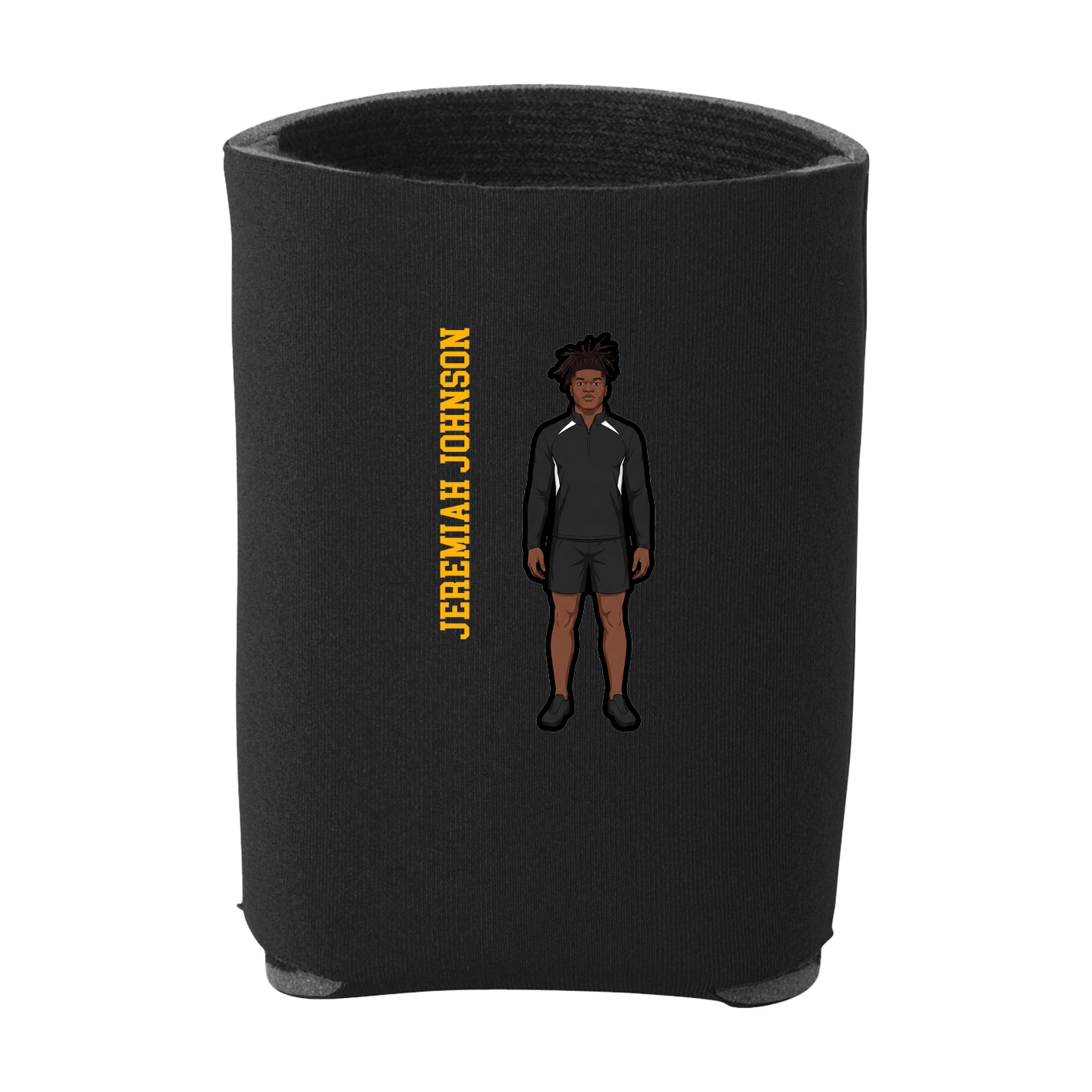 Can Holder — Name Vertical in Black