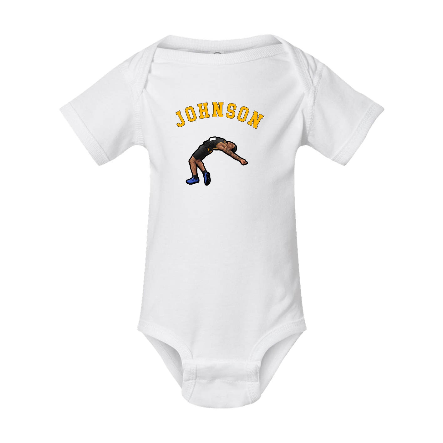 Baby Onesie — Shirsey Arch in White