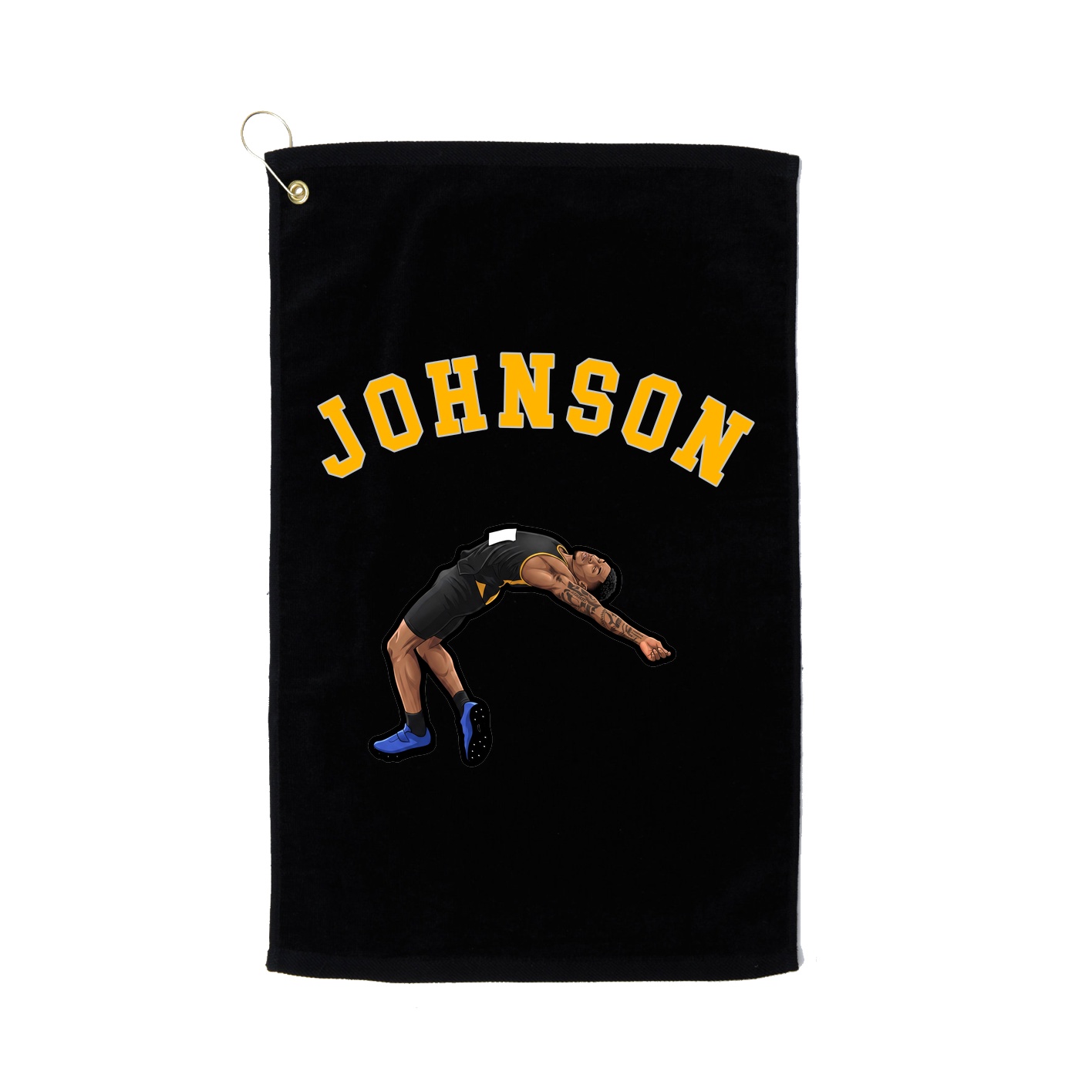 Golf Towel — Shirsey Arch in Black