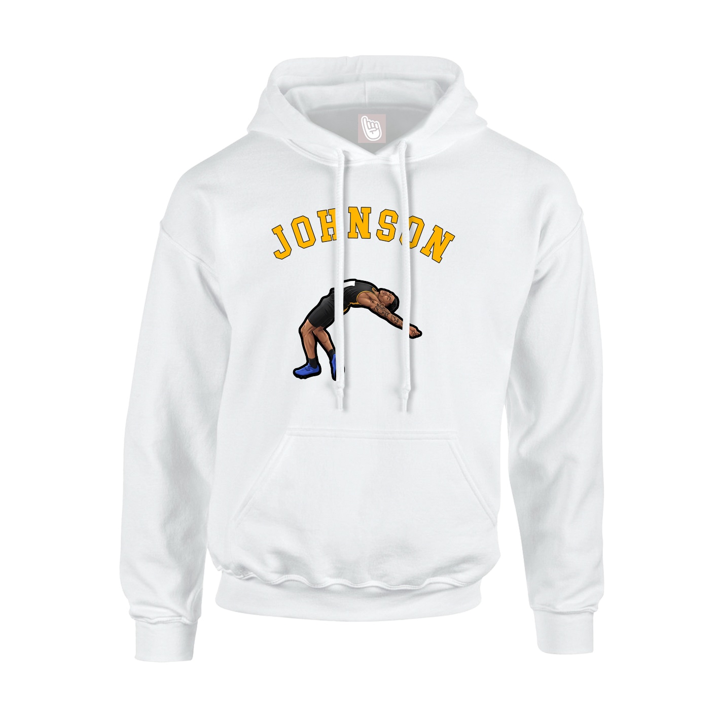 Youth Hoodie — Shirsey Arch in White