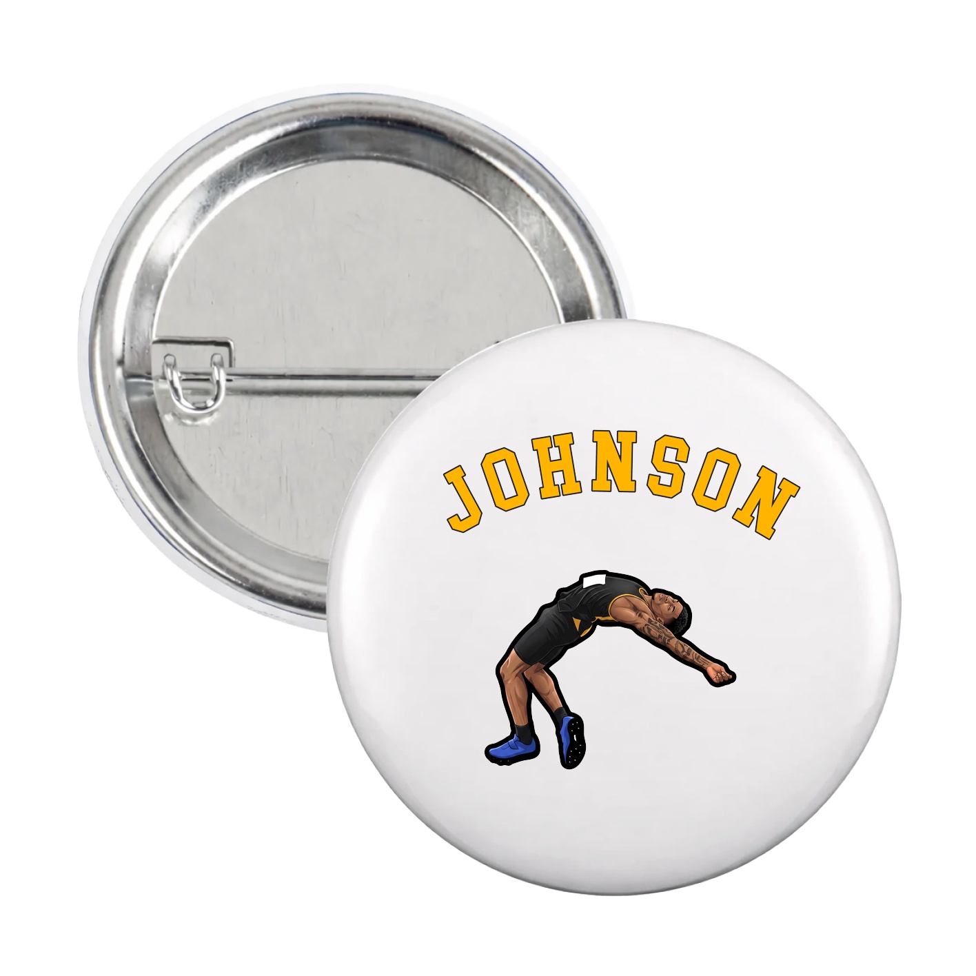 Game Day Button — Shirsey Arch in White