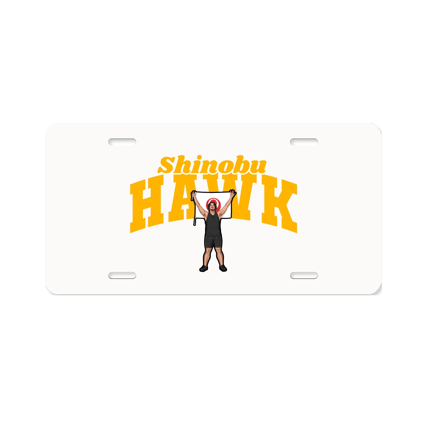 License Plate — Signature Arch in Classic