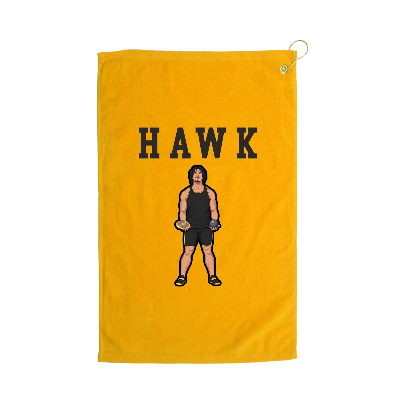 Golf Towel — Shirsey in Gold