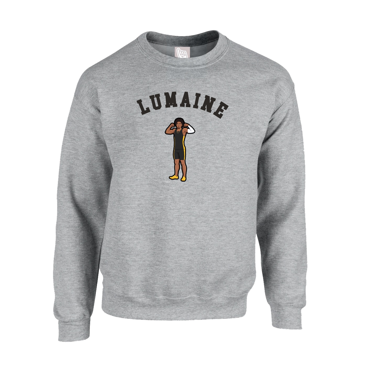 Fleece Crew — Shirsey Arch in Grey