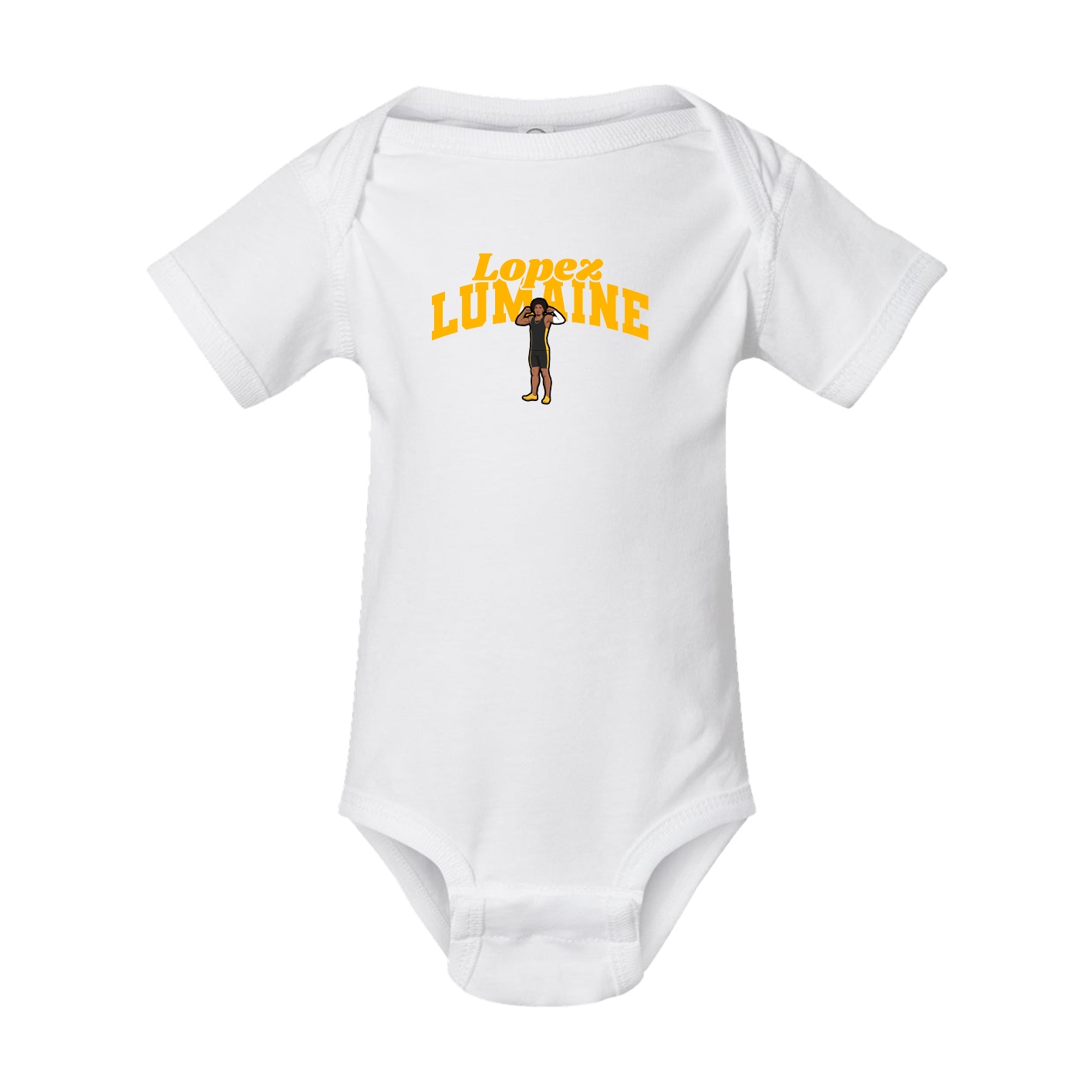 Baby Onesie — Signature Arch in White