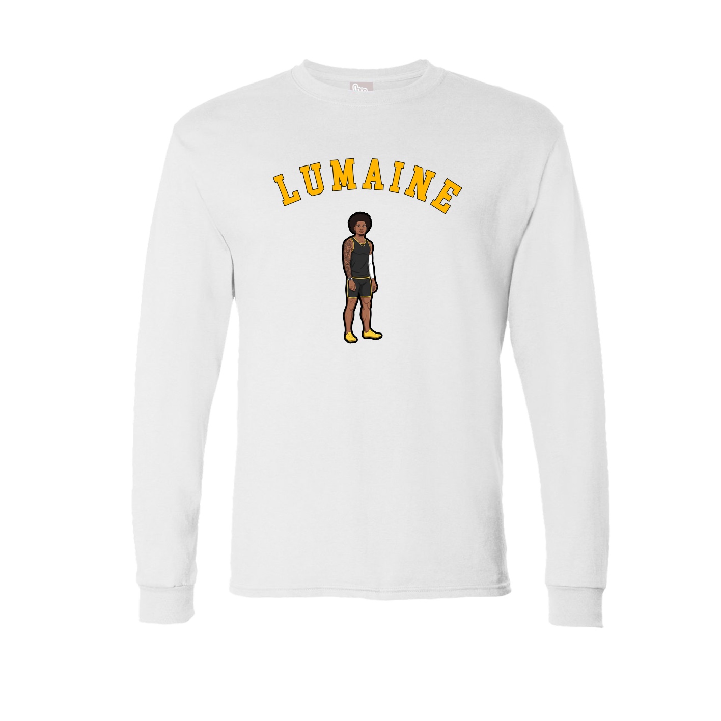 Long Sleeve Tee — Shirsey Arch in White