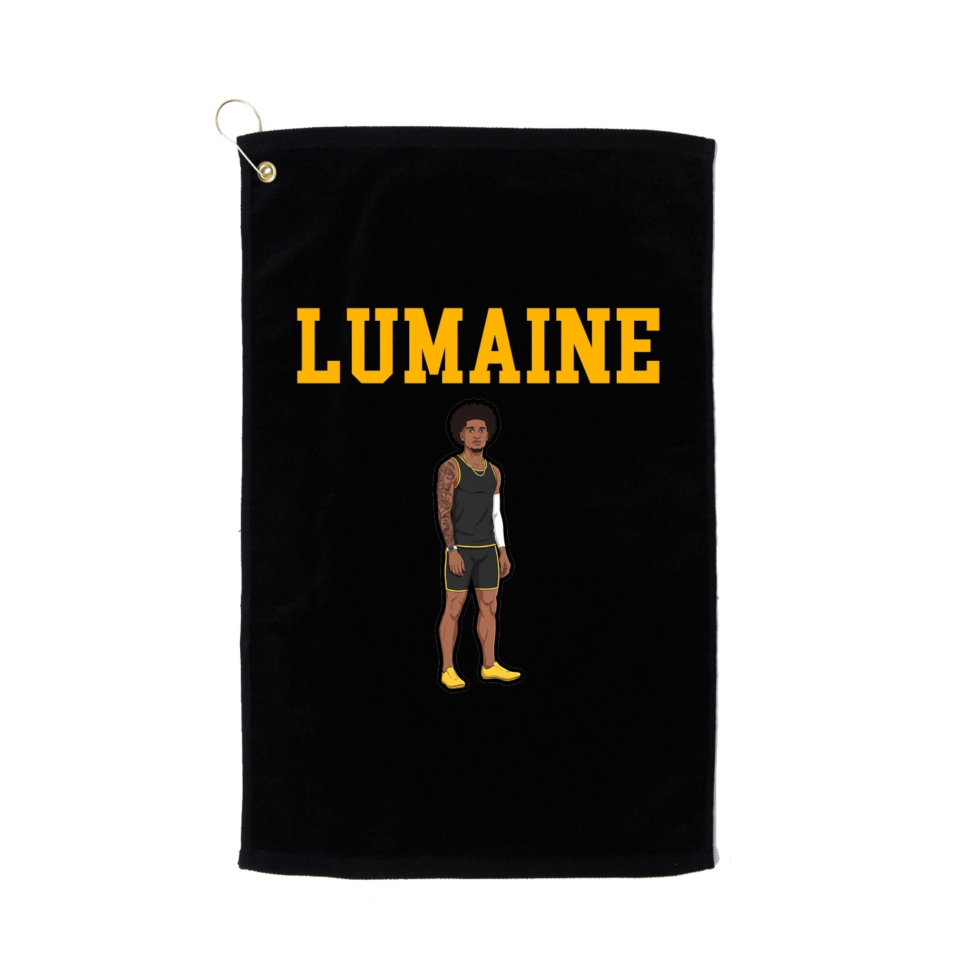 Golf Towel — Shirsey in Black