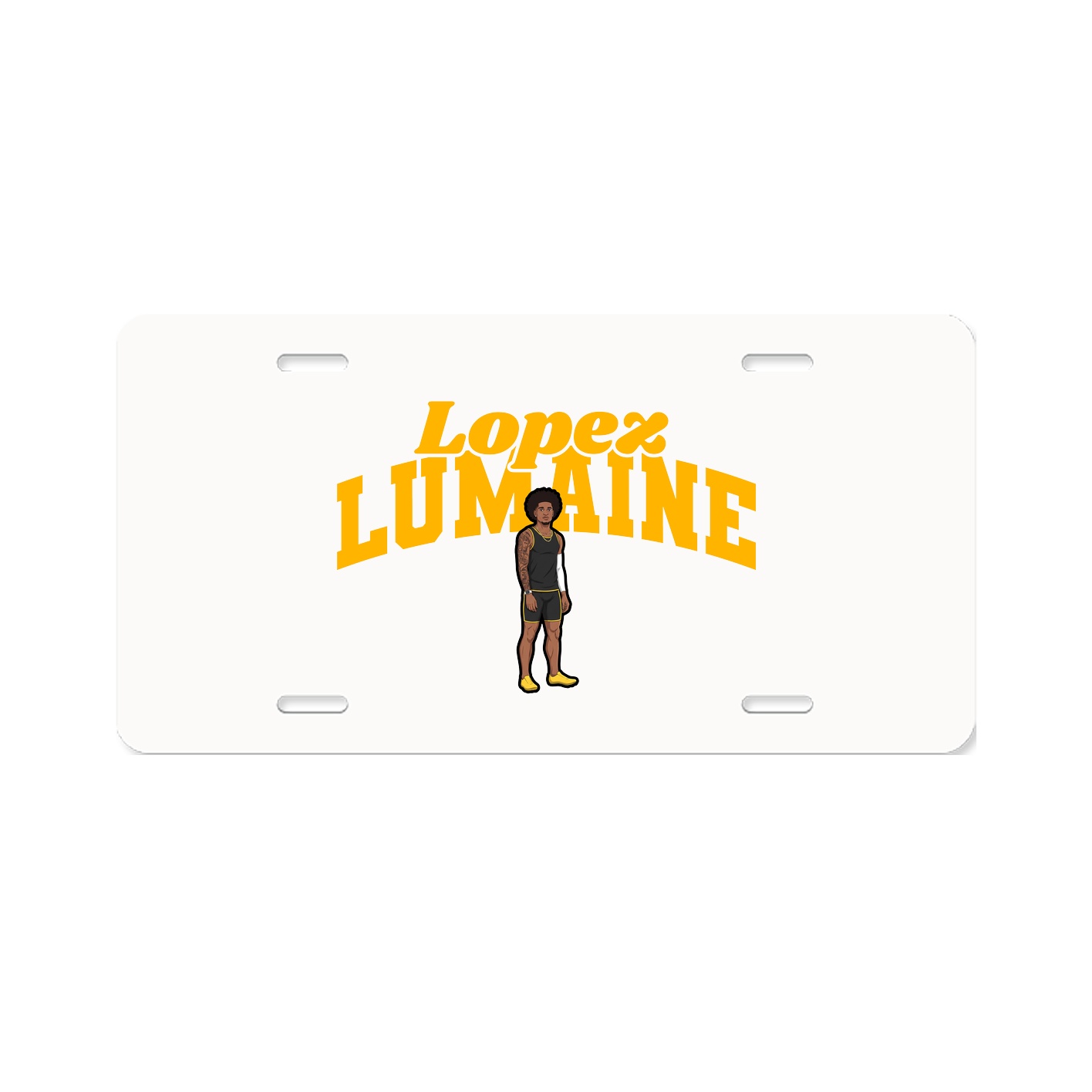 License Plate — Signature Arch in Classic