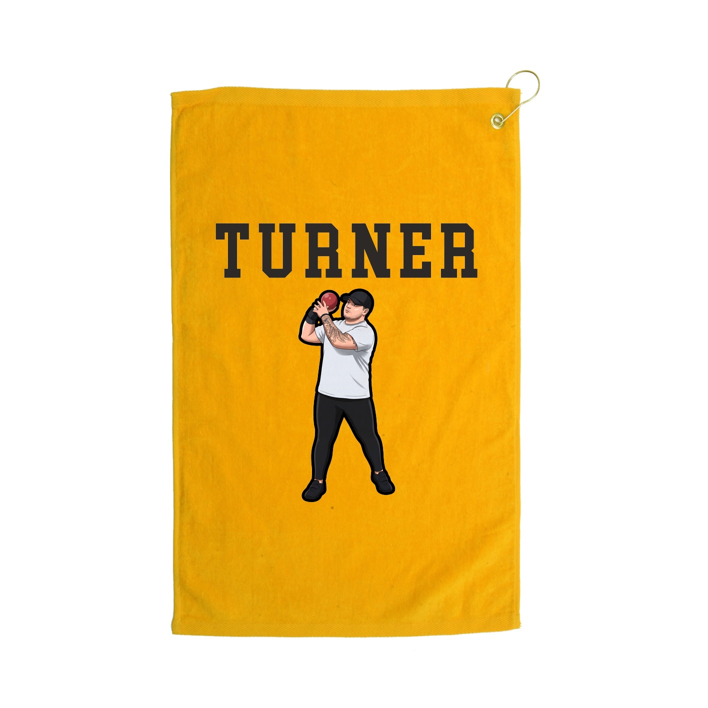 Golf Towel — Shirsey in Gold