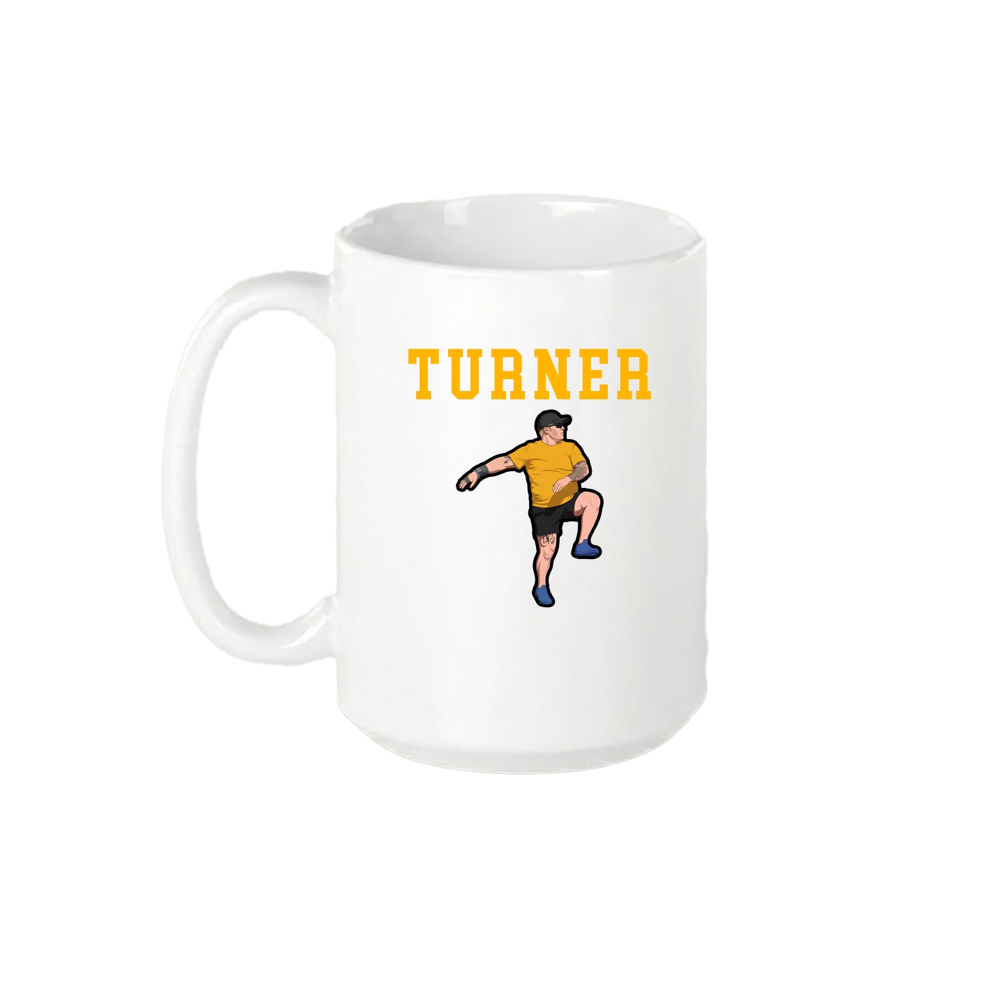 15oz Coffee Mug — Shirsey in White