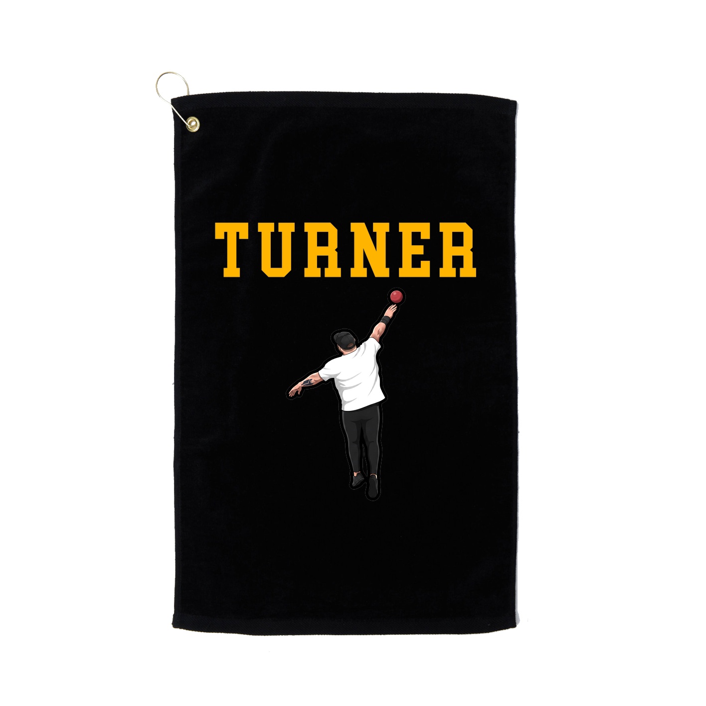 Golf Towel — Shirsey in Black