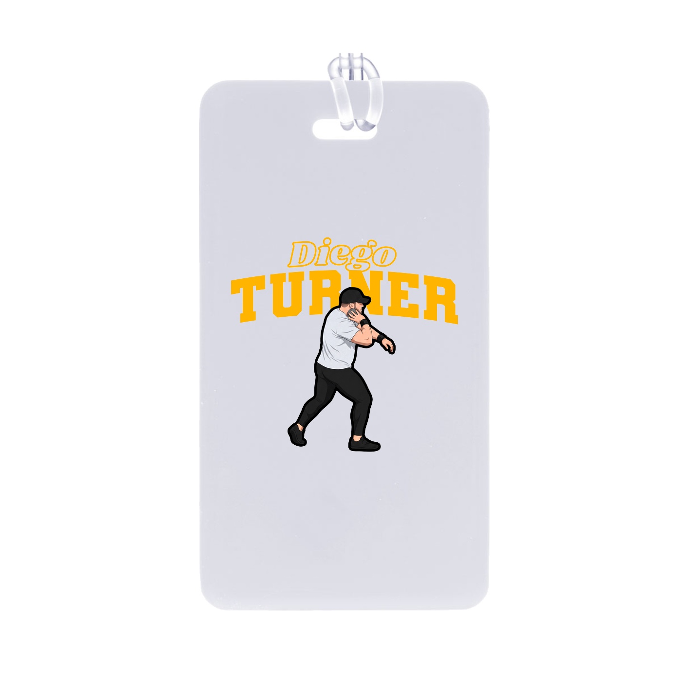 Bag Tag — Name Arch in Classic