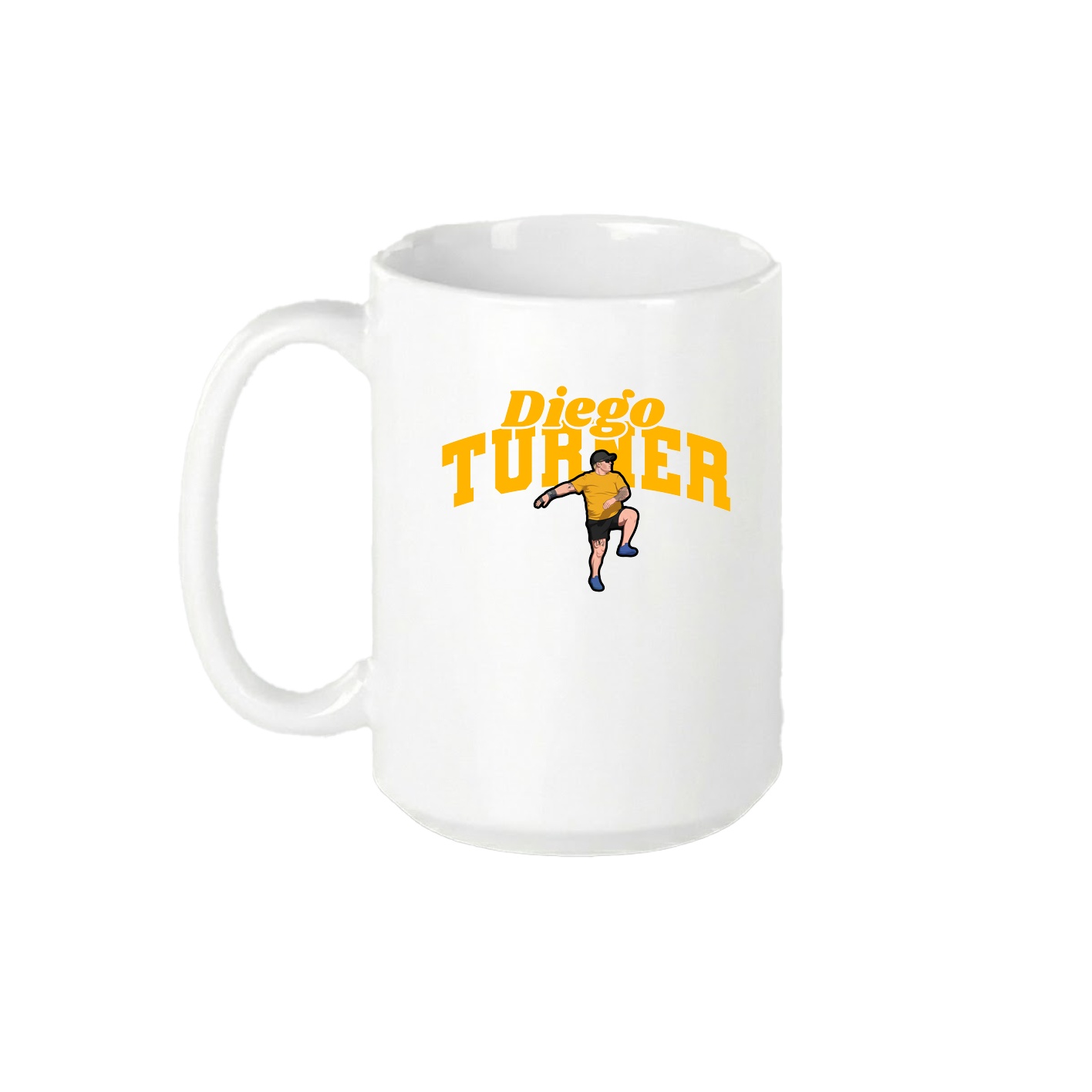 15oz Coffee Mug — Signature Arch in White