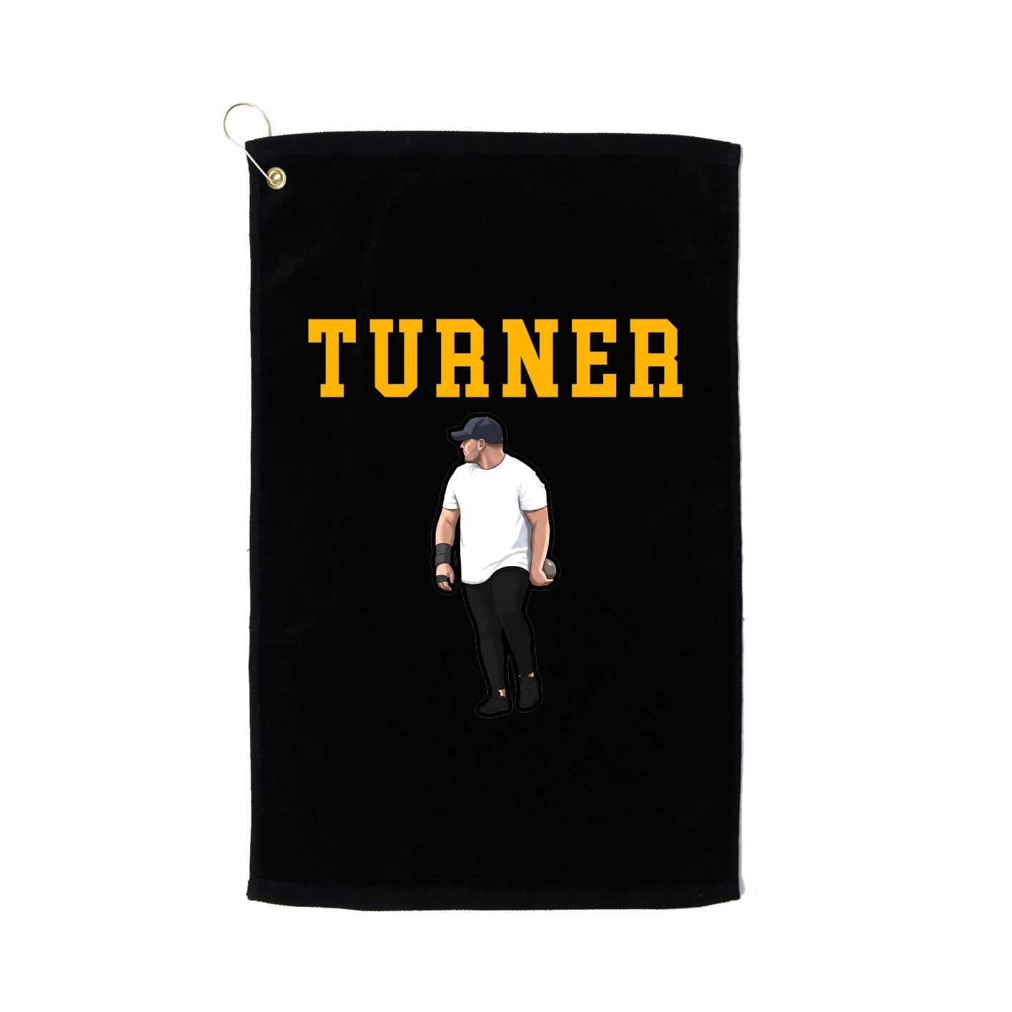 Golf Towel — Shirsey in Black
