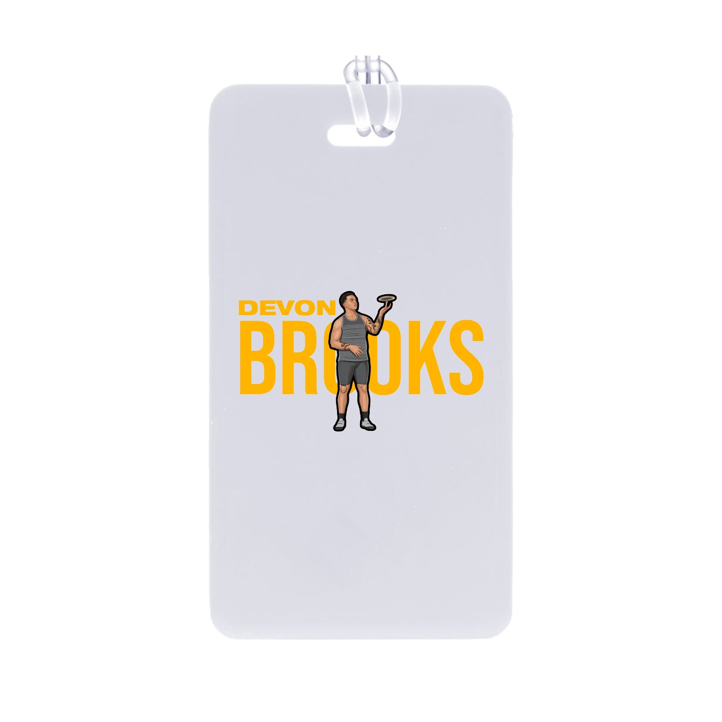 Bag Tag — Player Name in Classic