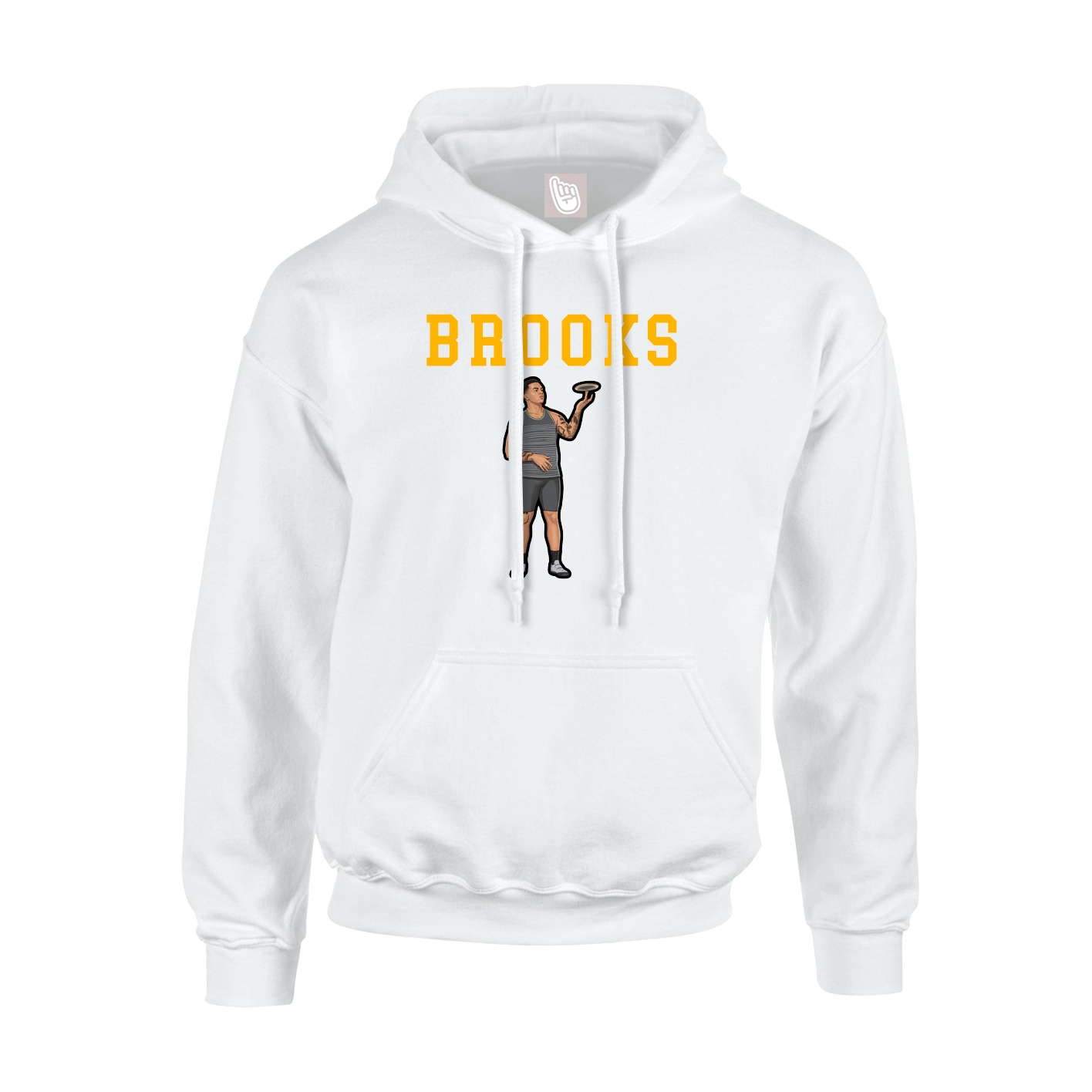 Youth Hoodie — Shirsey in White