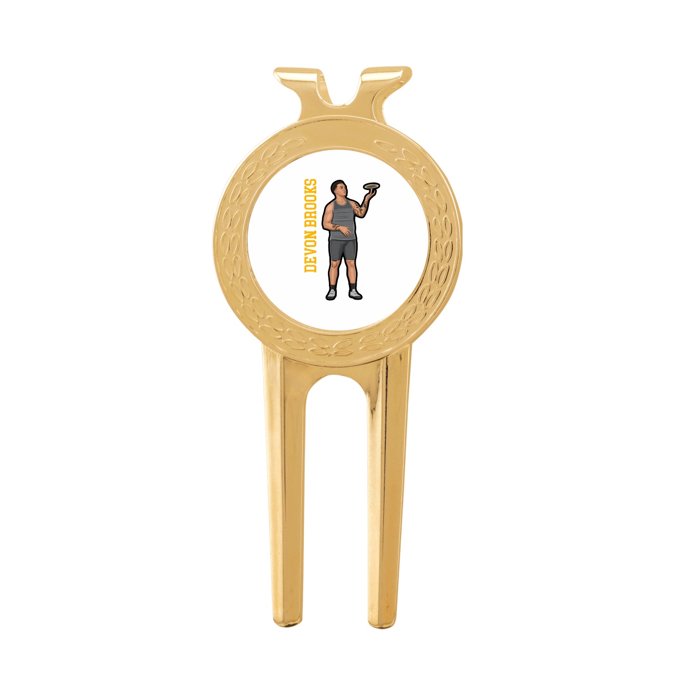 Divot Tool with Ball Marker — Name Vertical in Classic