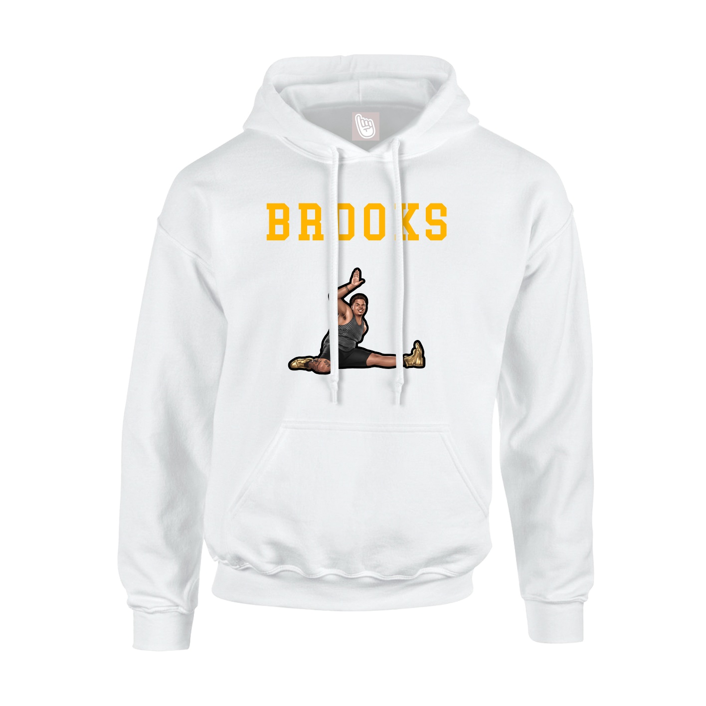 Hoodie — Shirsey in White