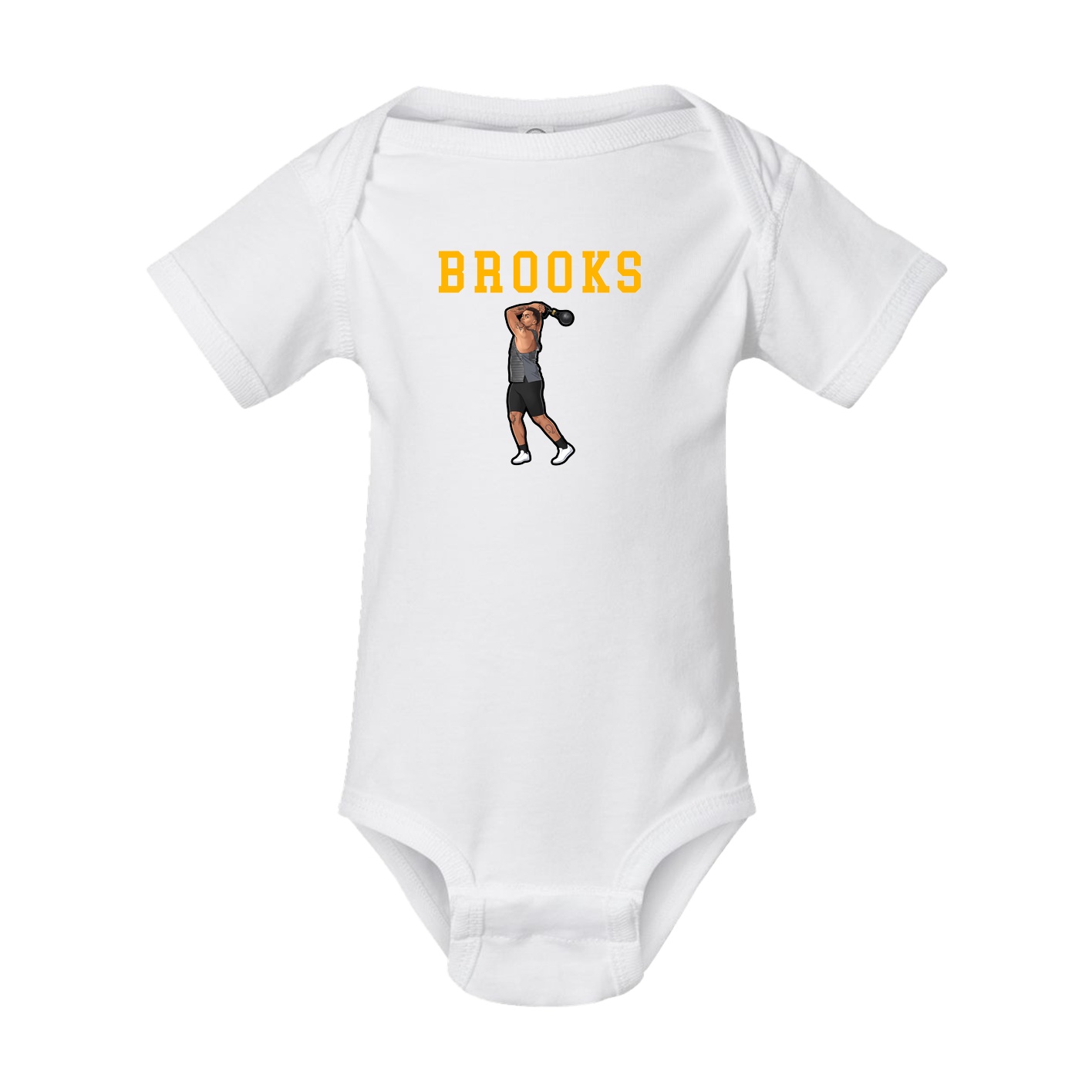 Baby Onesie — Shirsey in White