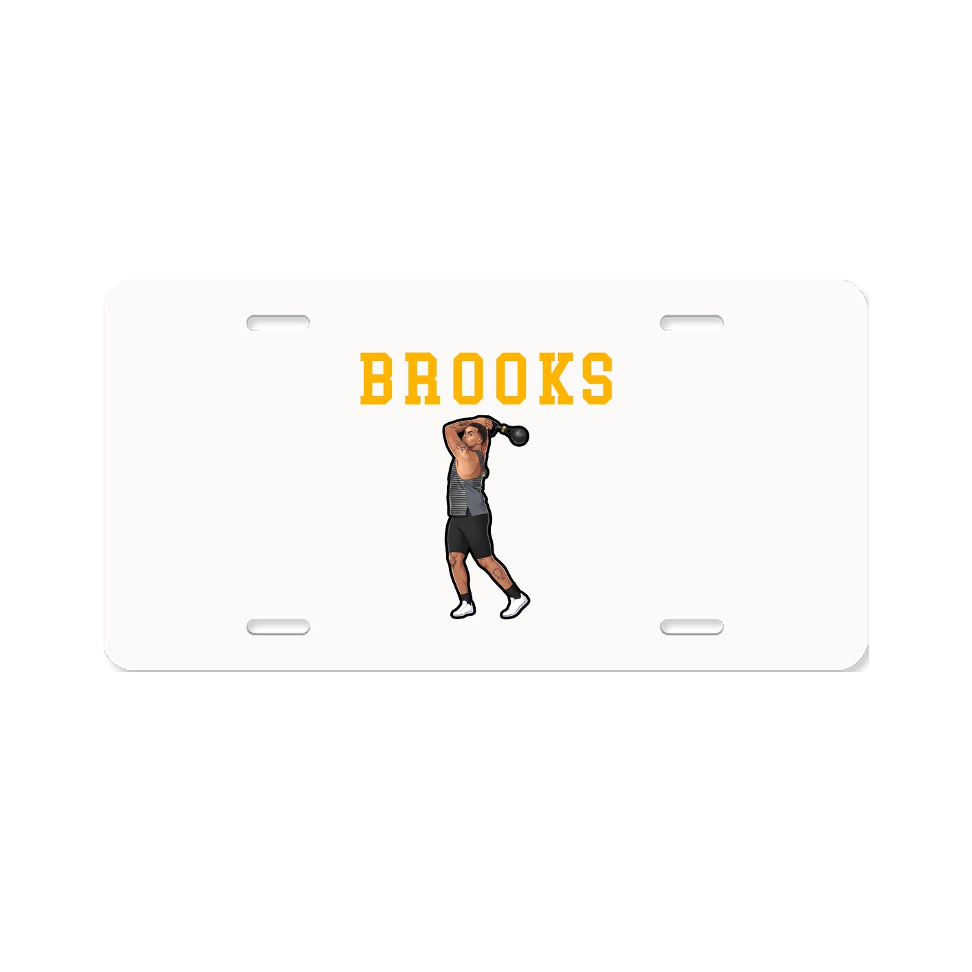 License Plate — Shirsey in Classic