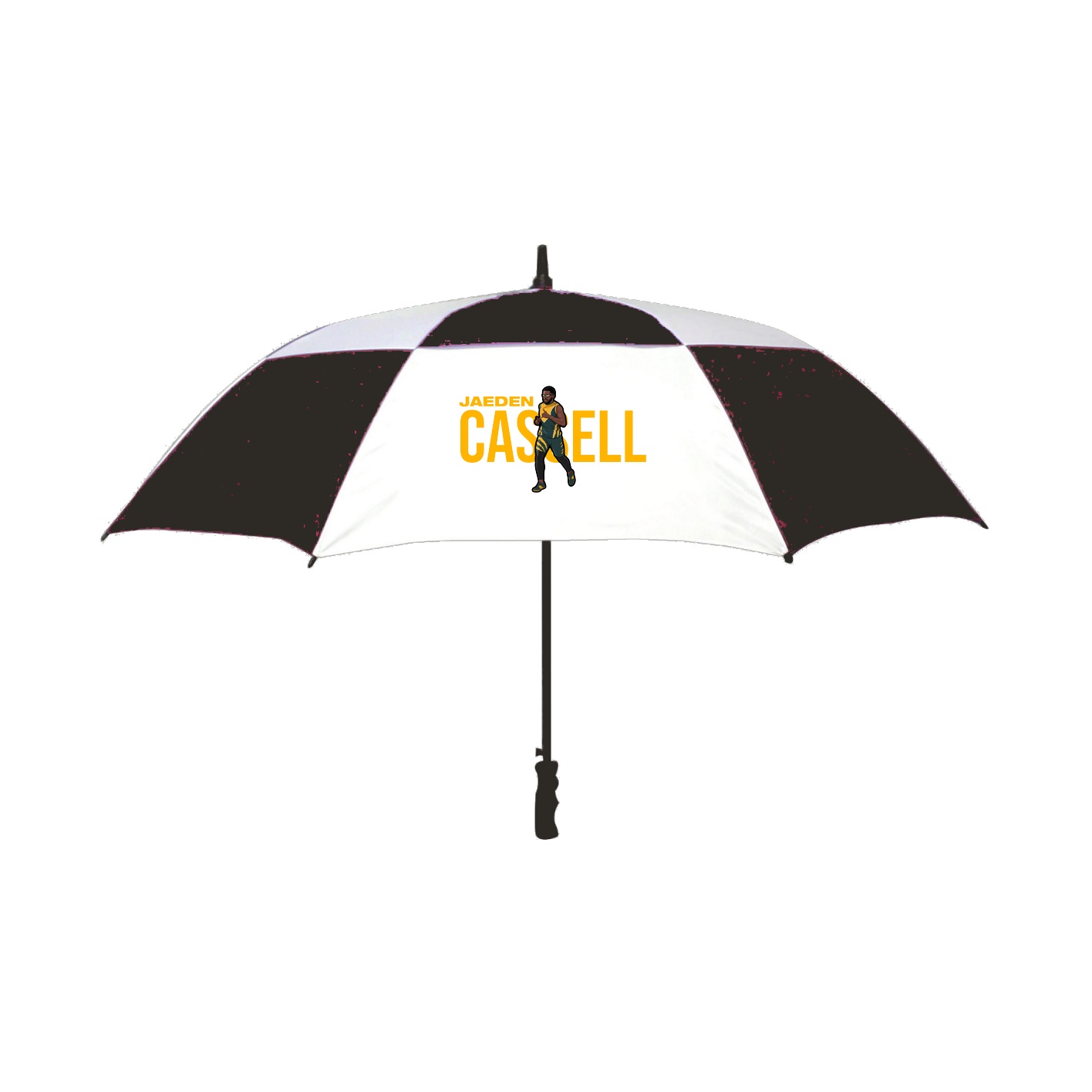 Golf Umbrella — Player Name in Black