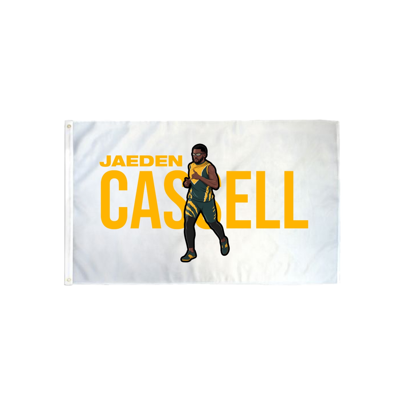 3x5 Flag — Player Name in Classic