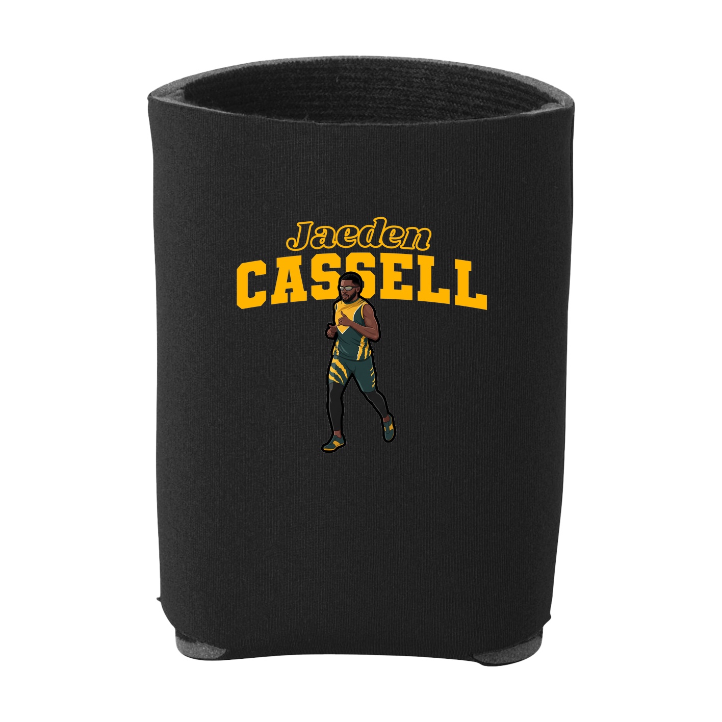 Can Holder — Name Arch in Black