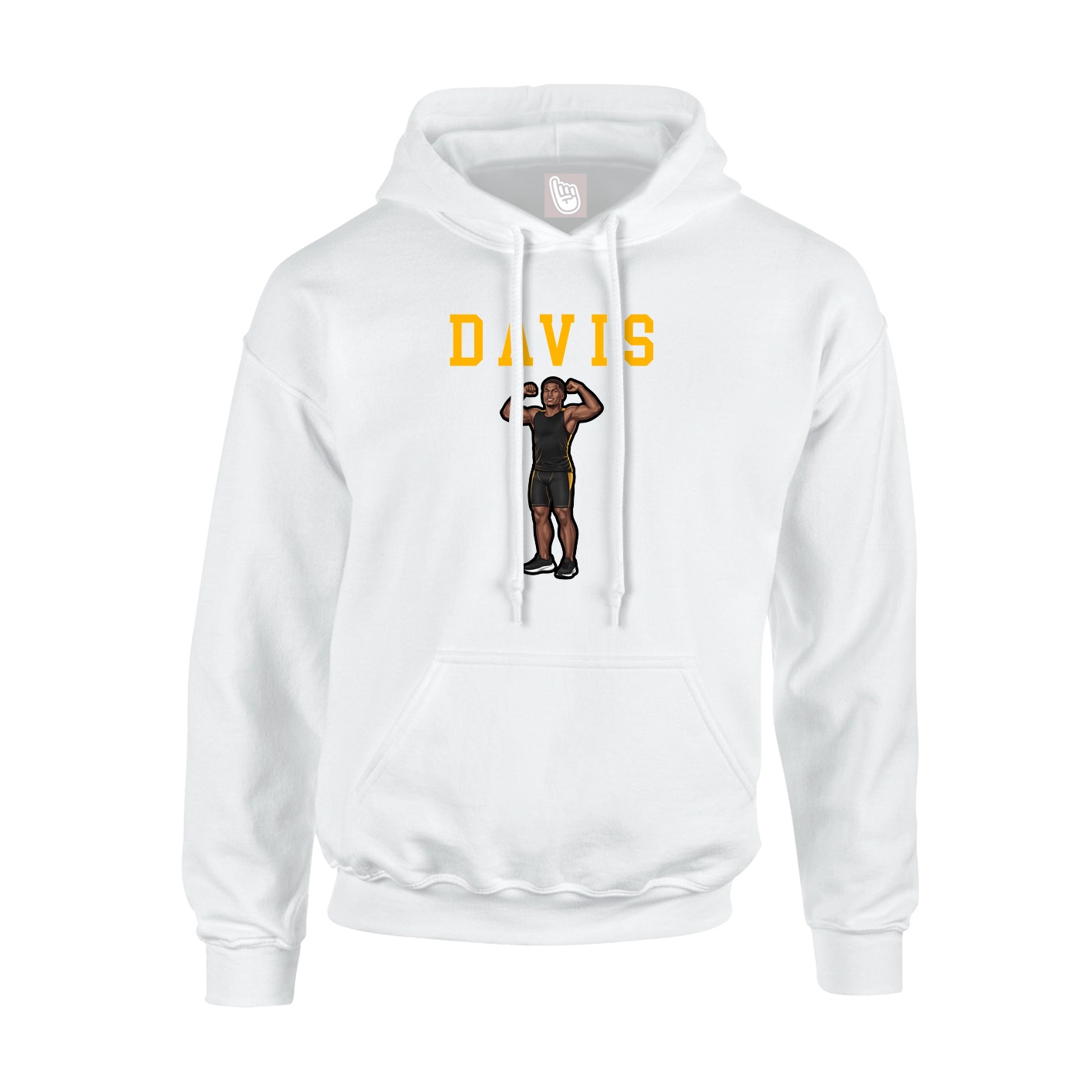 Hoodie — Shirsey in White