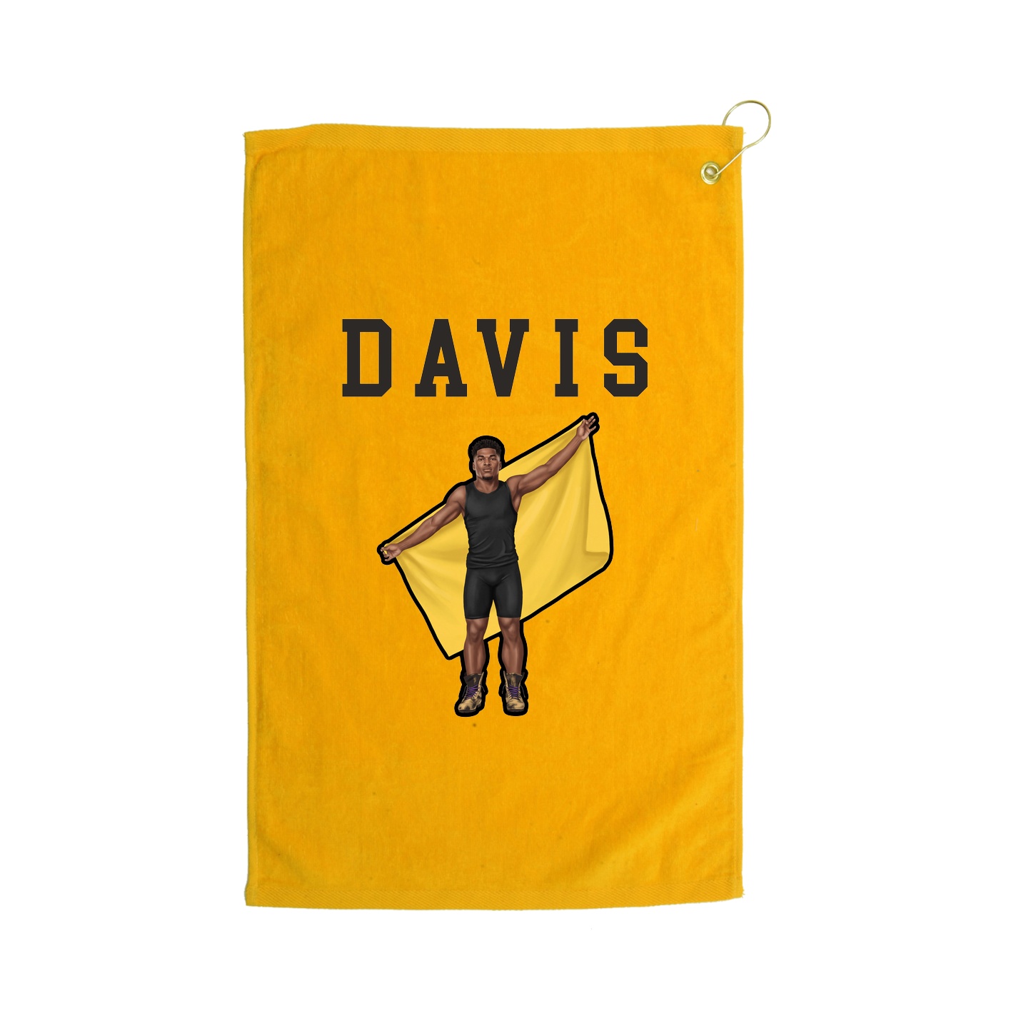 Golf Towel — Shirsey in Gold