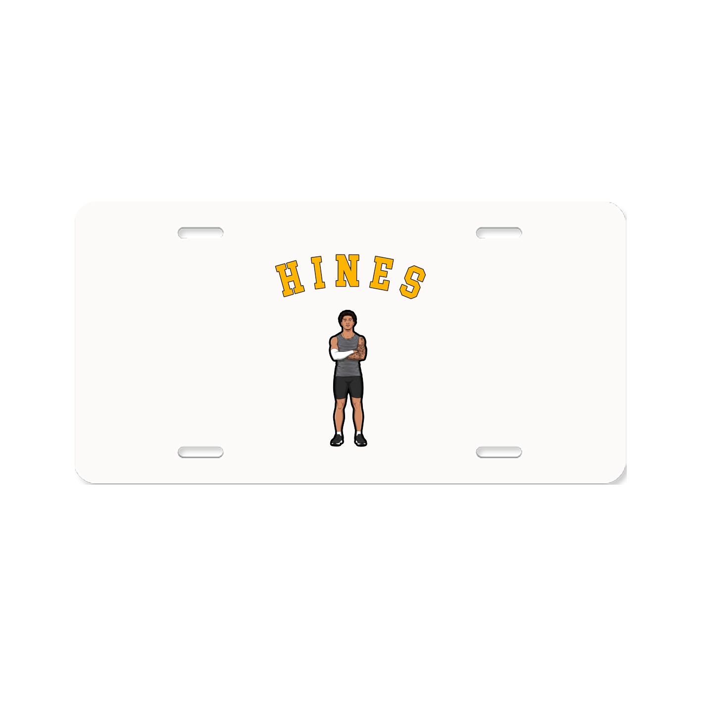 License Plate — Shirsey Arch in Classic