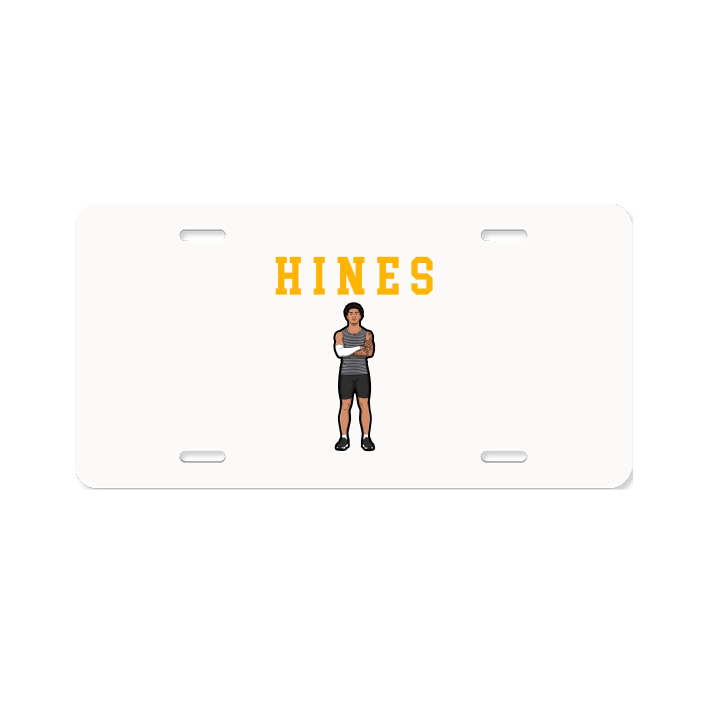 License Plate — Shirsey in Classic