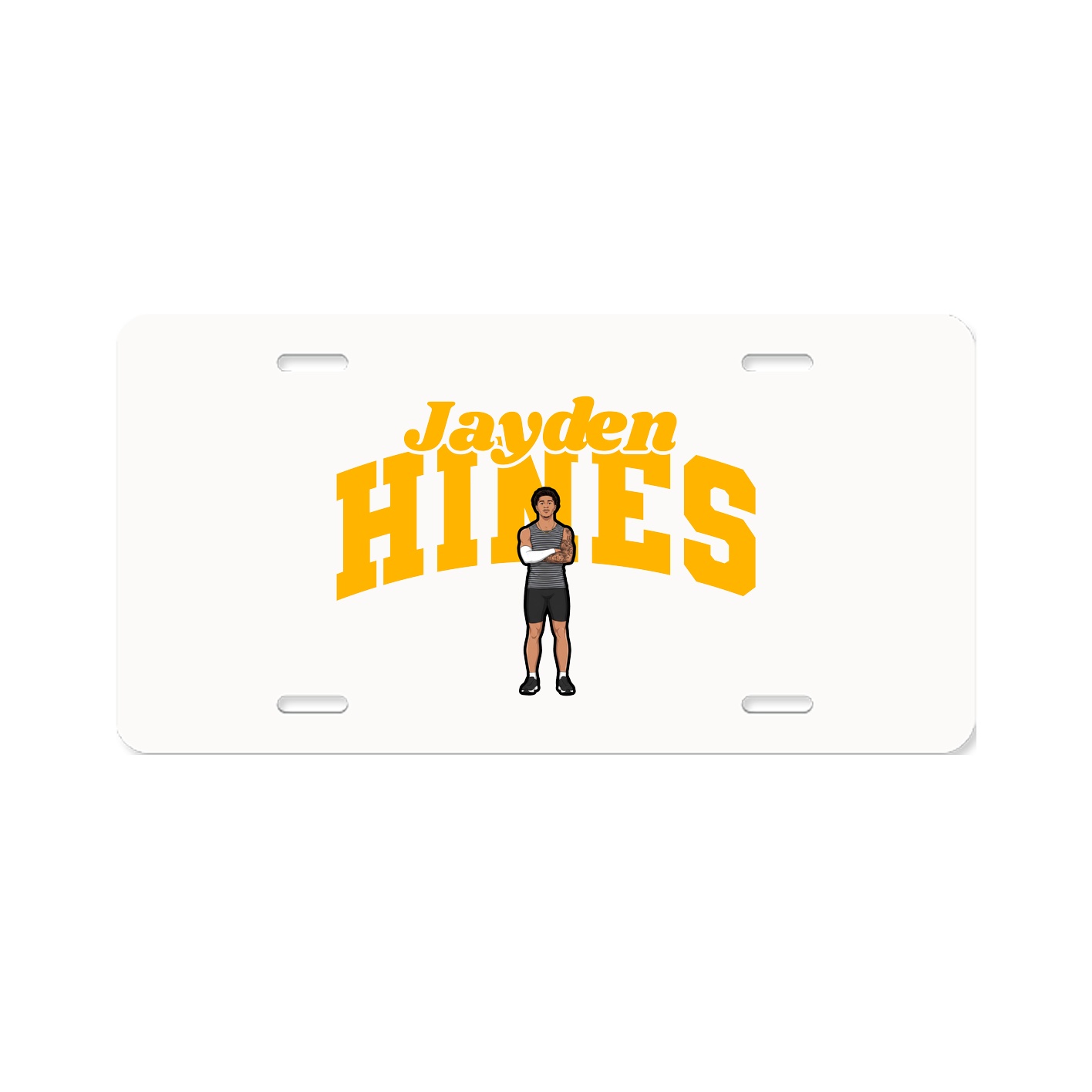 License Plate — Signature Arch in Classic