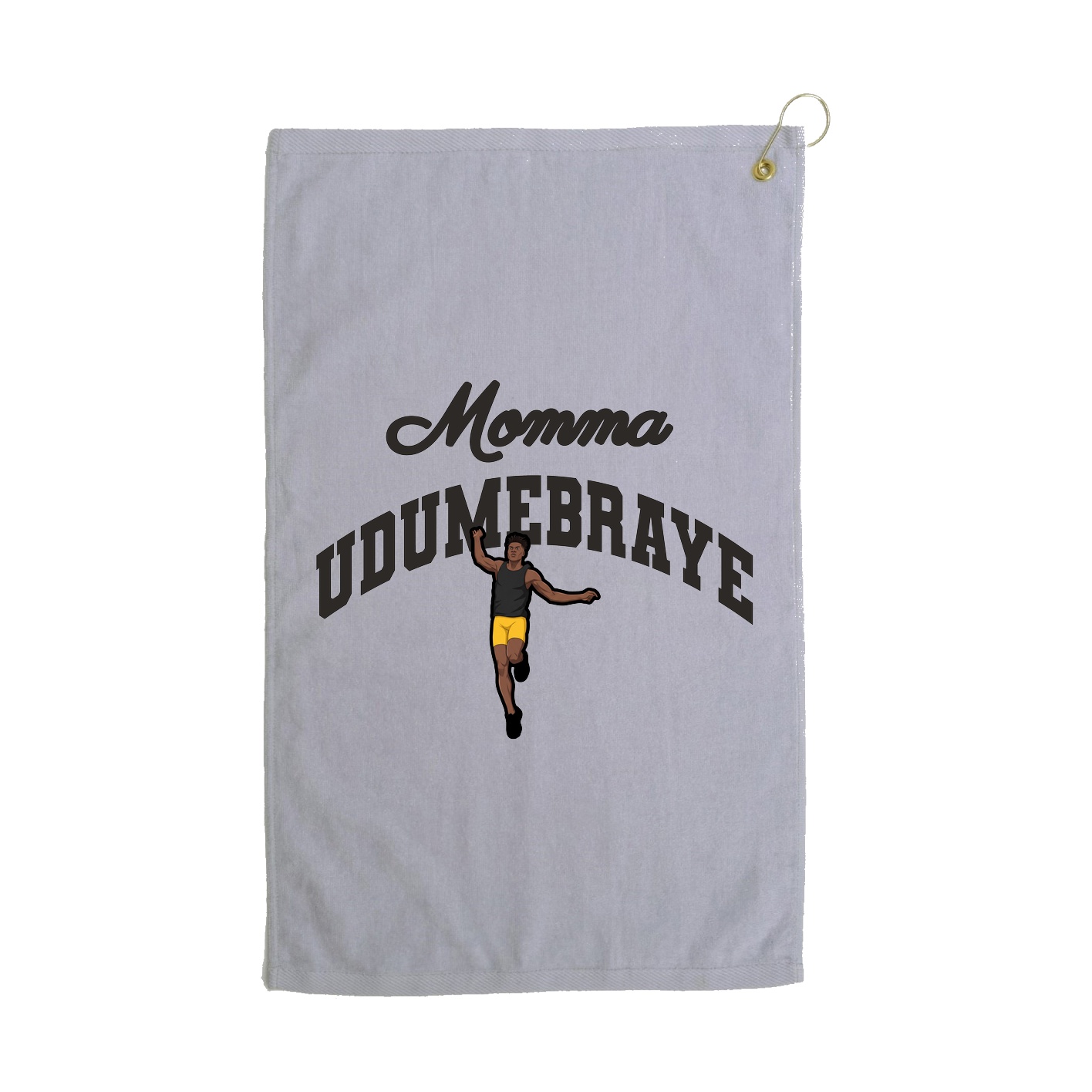 Golf Towel — Mothers Day Arch in Grey
