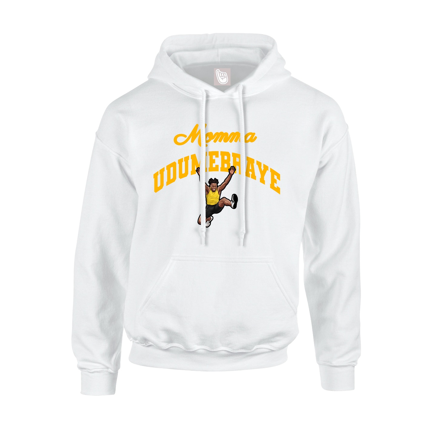 Youth Hoodie — Mothers Day Arch in White