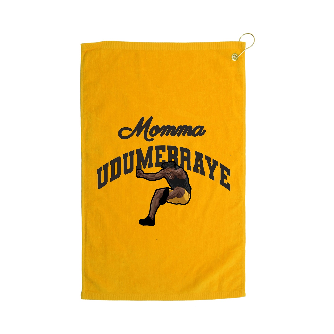 Golf Towel — Mothers Day Arch in Gold