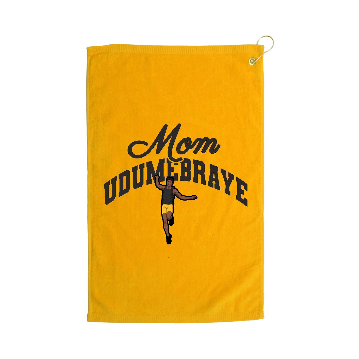 Golf Towel — Mothers Day Arch in Gold