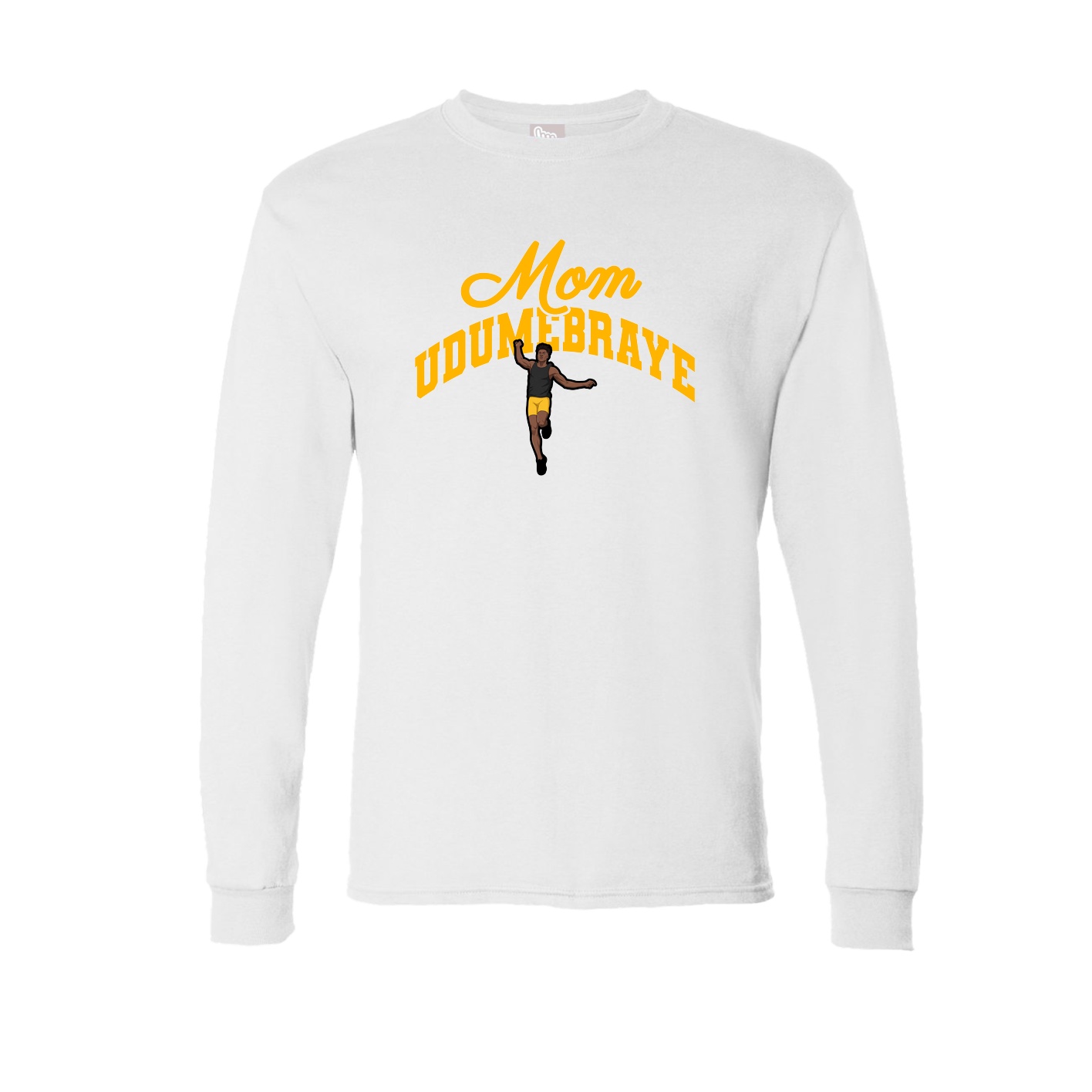 Long Sleeve Tee — Mothers Day Arch in White