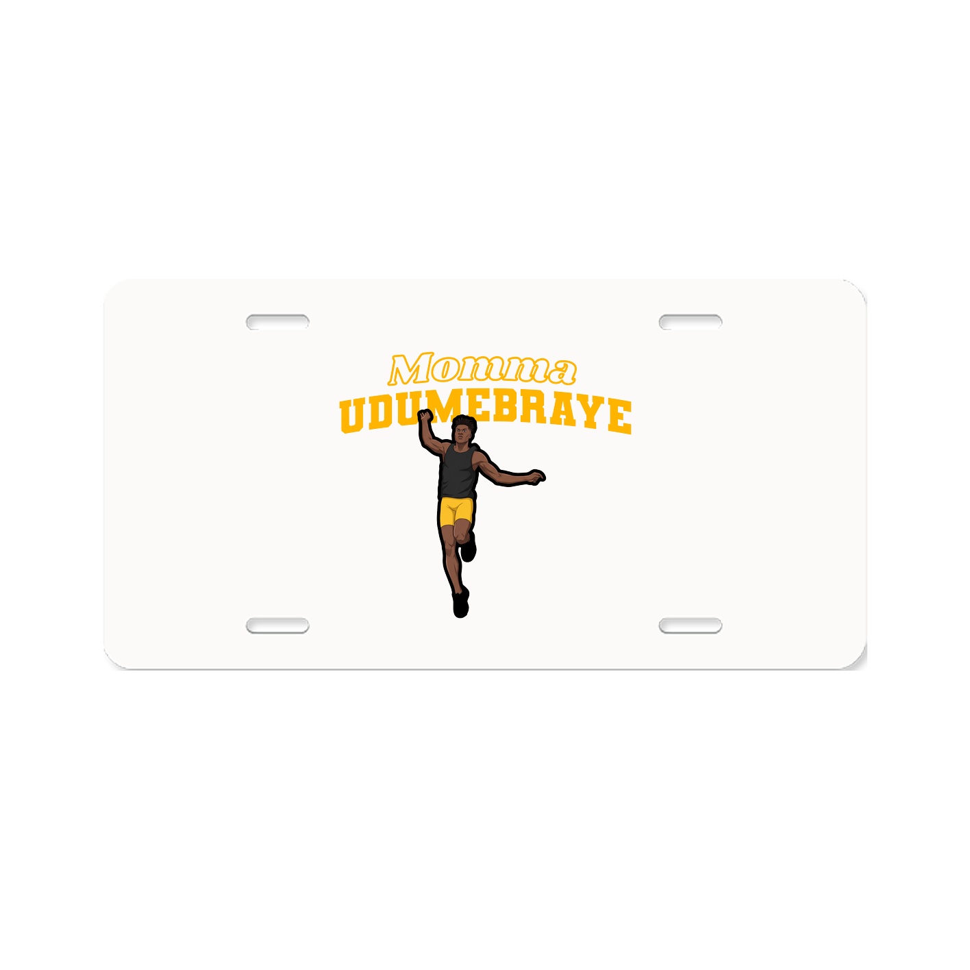 License Plate — Mothers Day Block in Classic