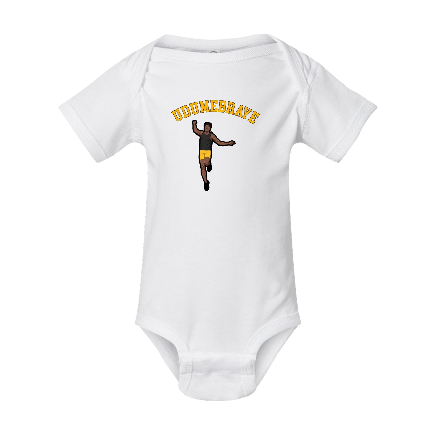 Baby Onesie — Shirsey Arch in White