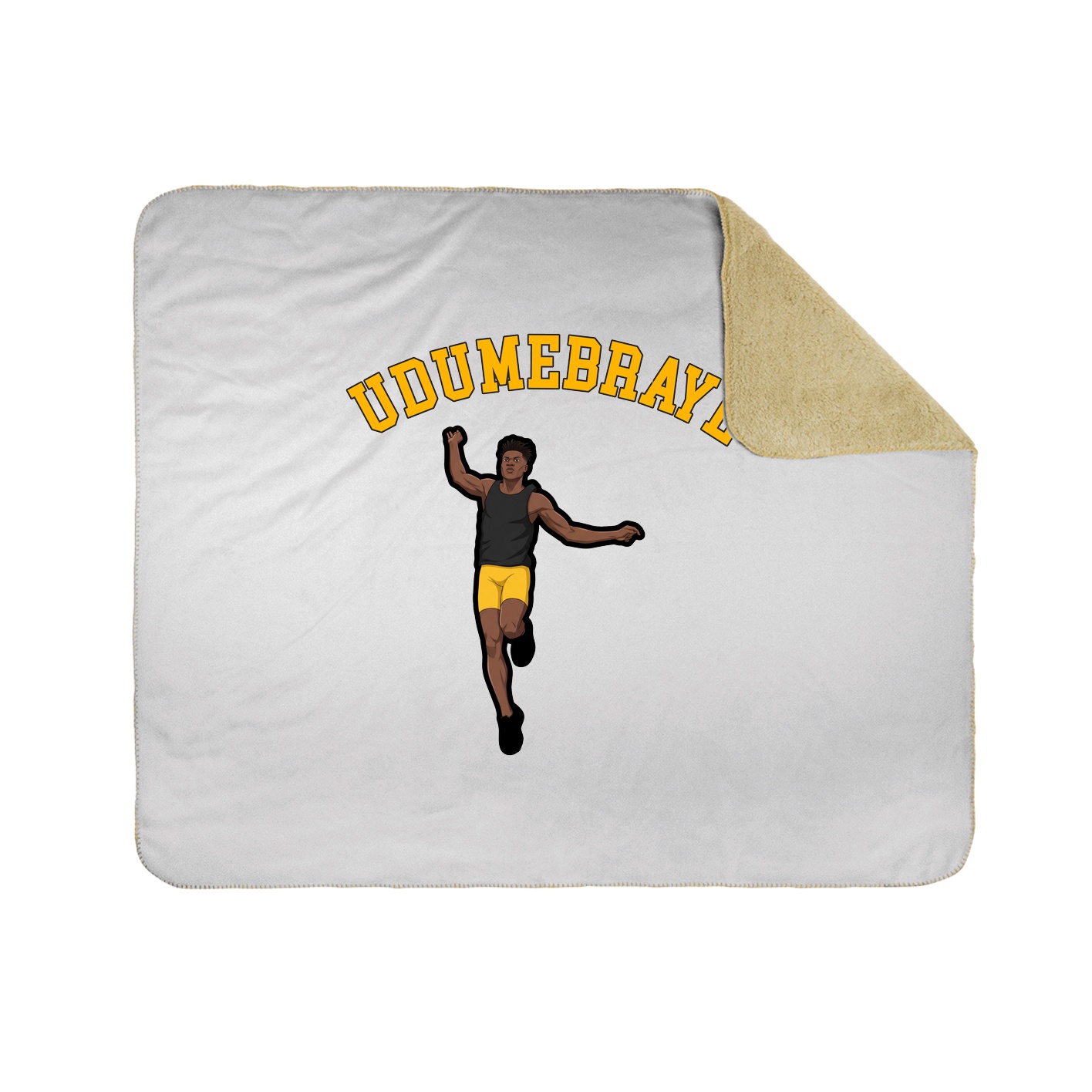 Throw Blanket — Shirsey Arch in White