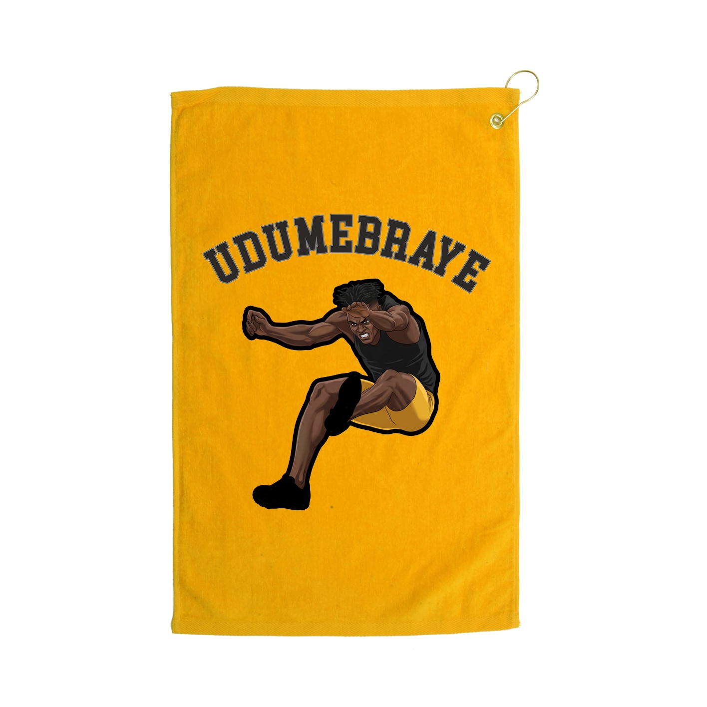 Golf Towel — Shirsey Arch in Gold
