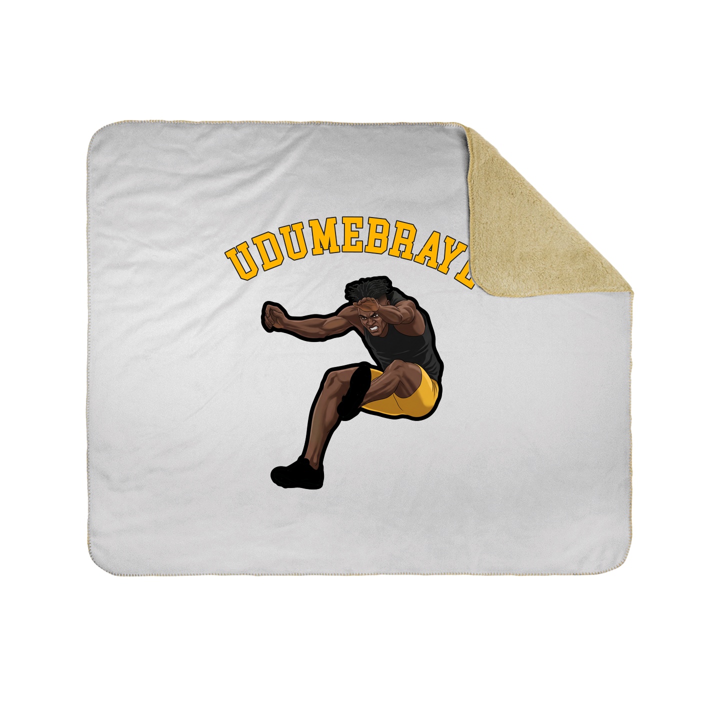Throw Blanket — Shirsey Arch in White