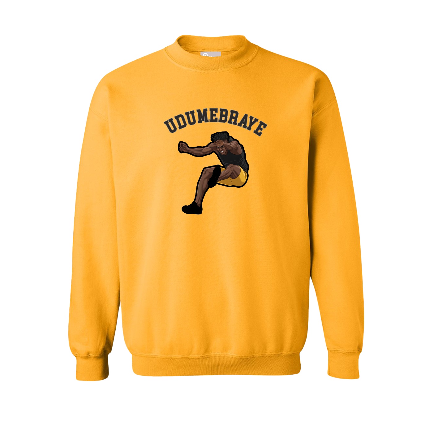 Fleece Crew — Shirsey Arch in Gold