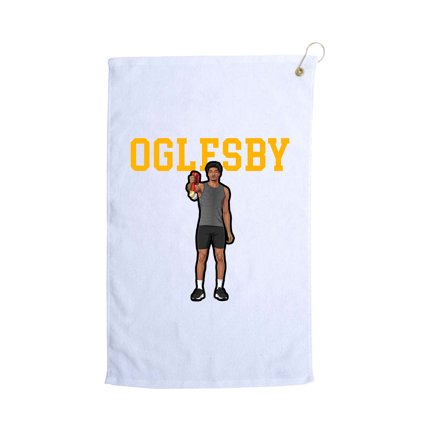 Golf Towel — Shirsey in White