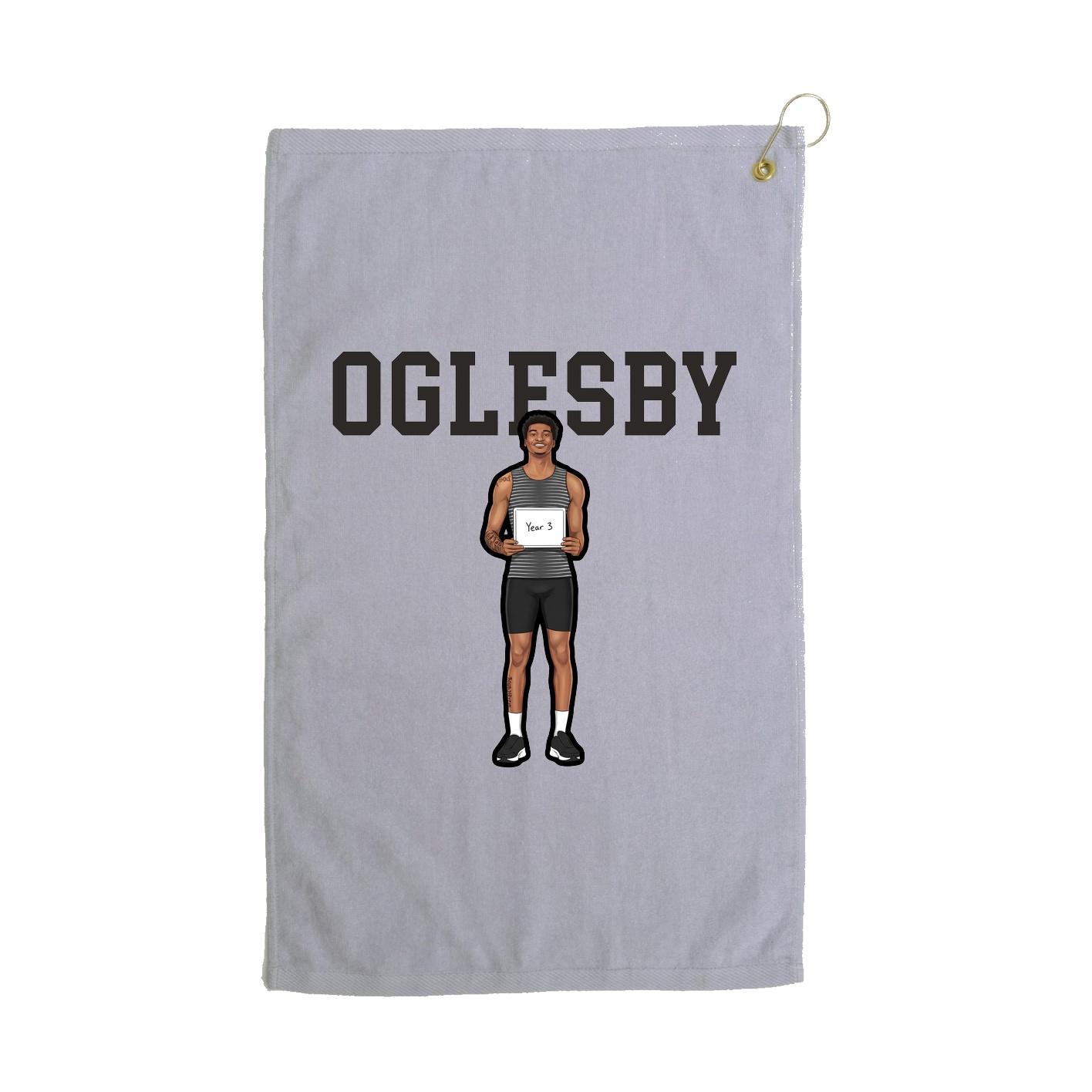 Golf Towel — Shirsey in Grey