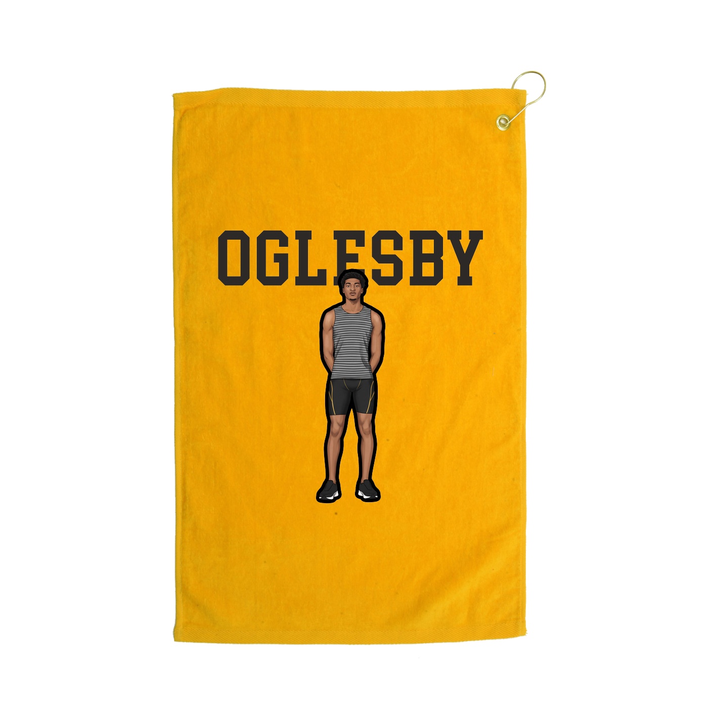 Golf Towel — Shirsey in Gold