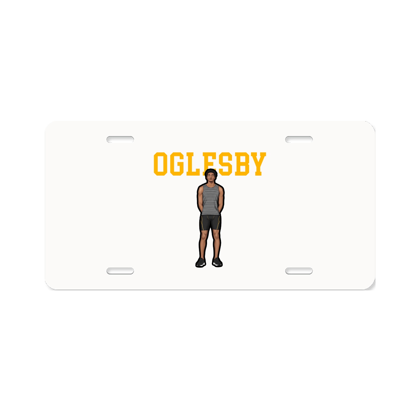 License Plate — Shirsey in Classic