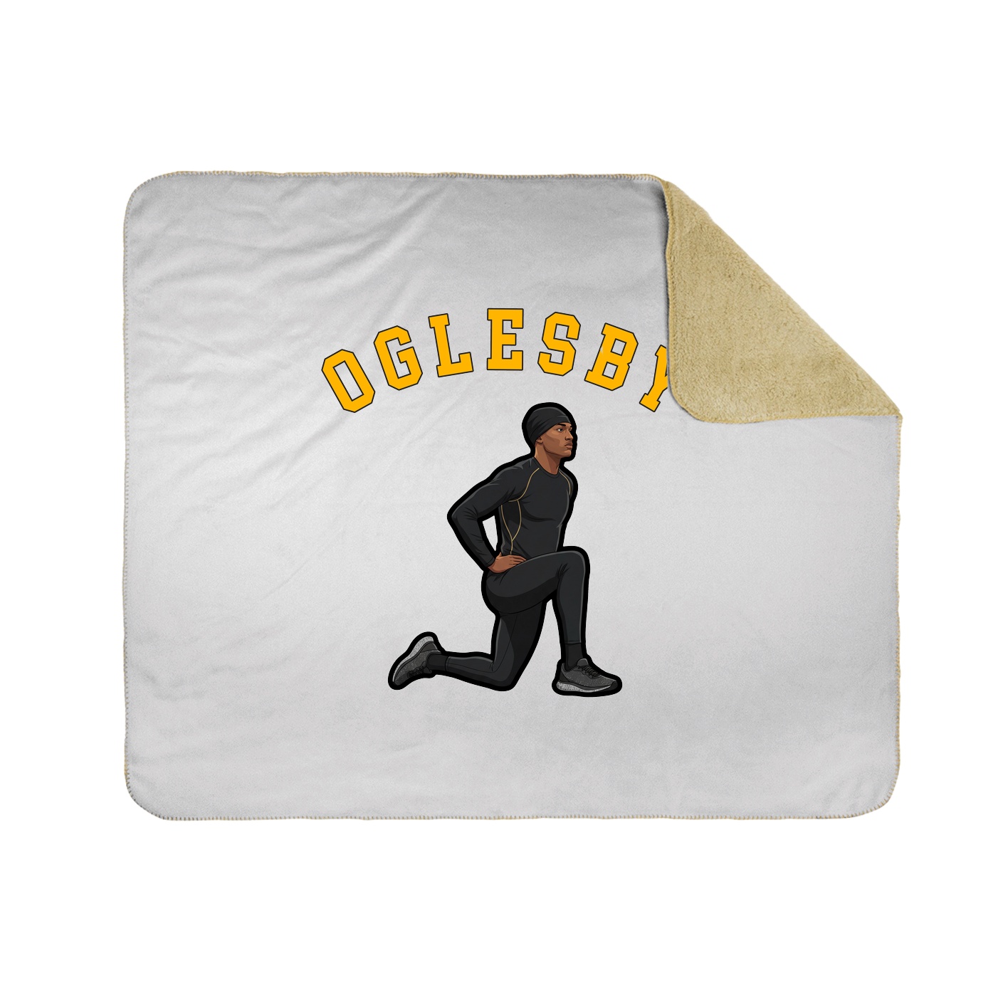 Throw Blanket — Shirsey Arch in White